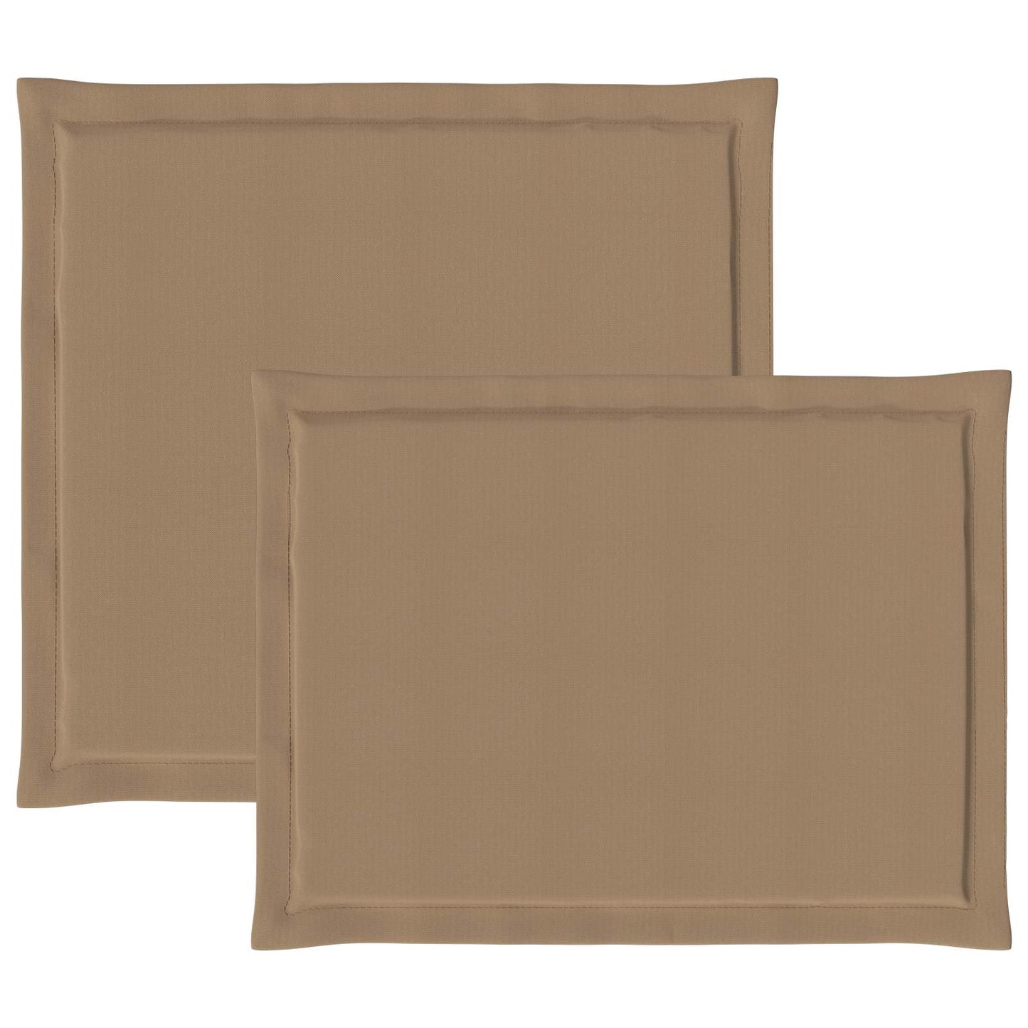 Ülés és háttámla párnák 2 pcs Tópszínű 47 x 45 x 2 cm