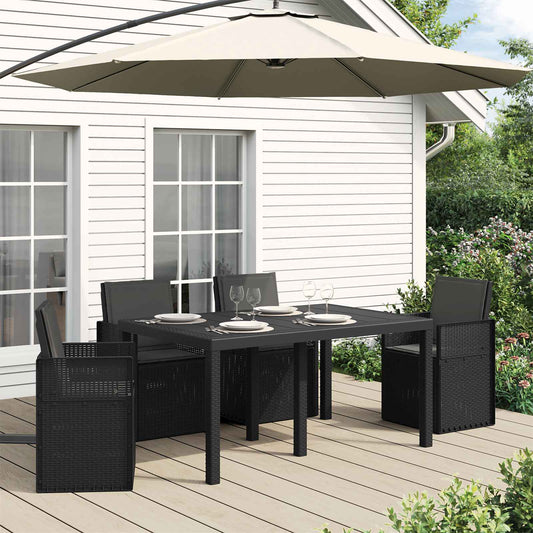 Ülés és háttámla párnák 4 pcs Antracitszürke 47 x 45 x 2 cm