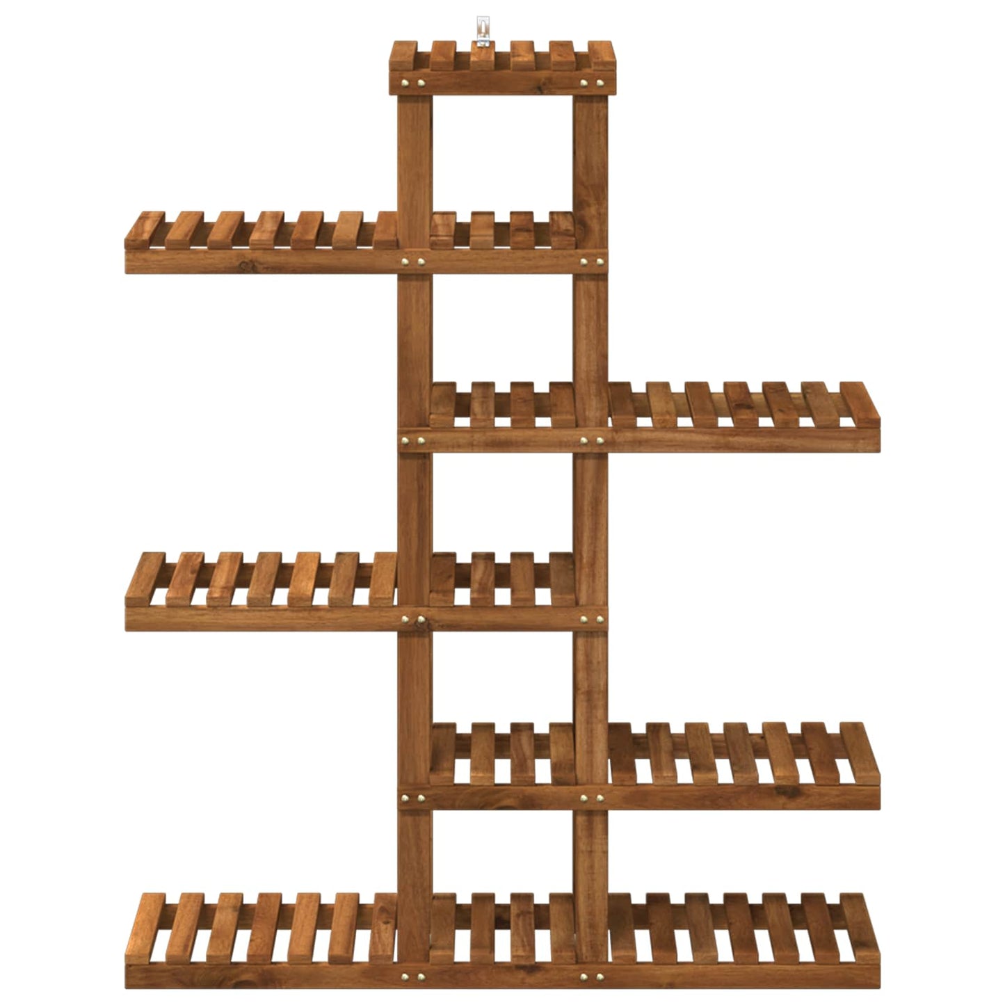 Növényállvány Természetes 93 x 25 x 114,5 cm Tömör Akácfa