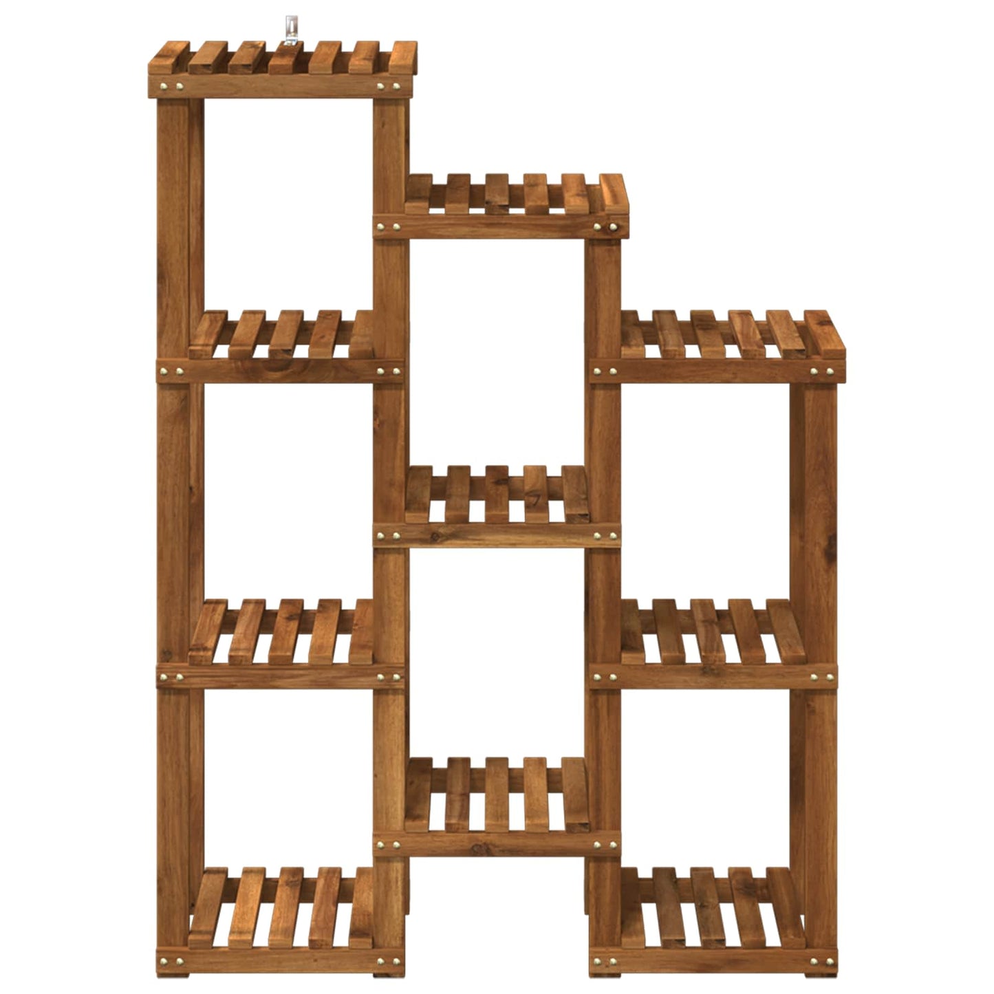 Növényállvány Természetes 85 x 30 x 114,5 cm Tömör Akácfa