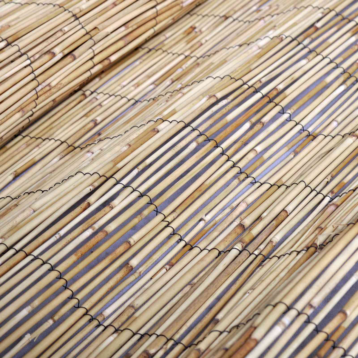 Kerti Kerítés 400 x 90 cm Nád Természetes