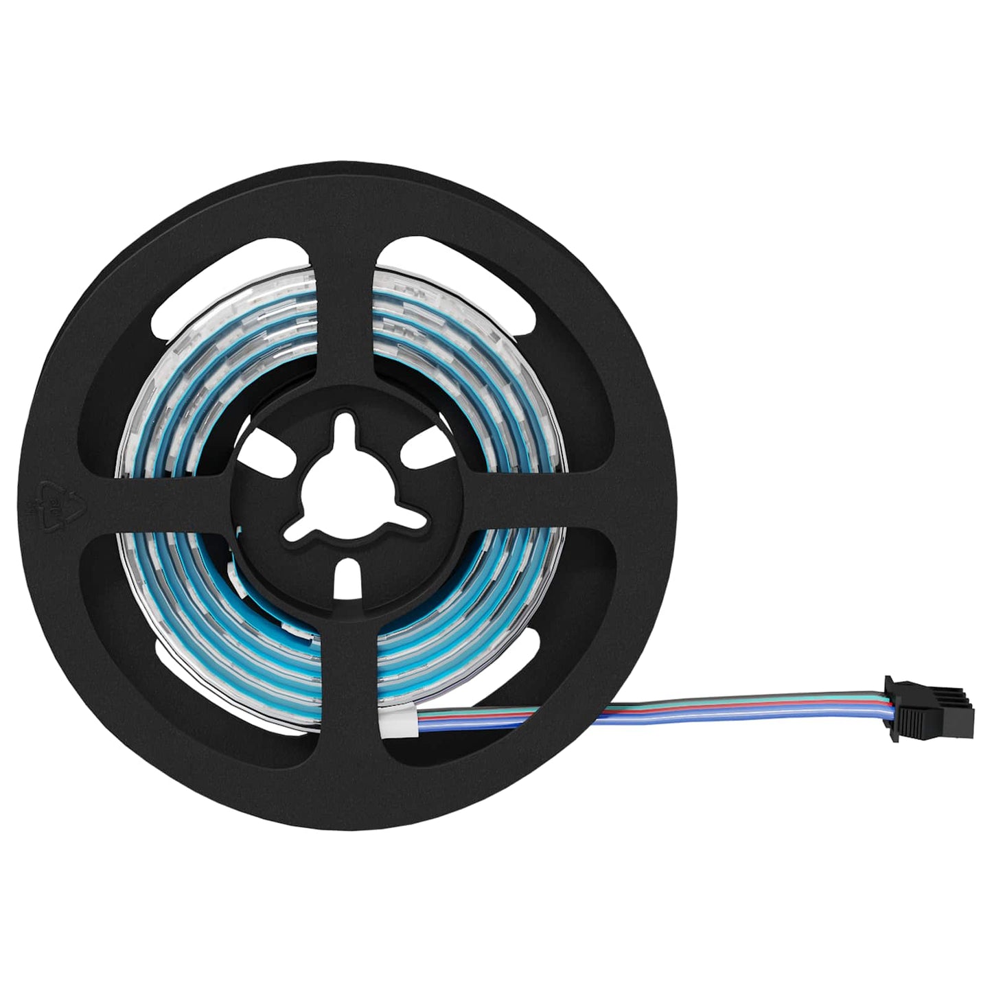 LED szalag 2 pcs Fekete és Átlátszó 750 mm Réz és műanyag