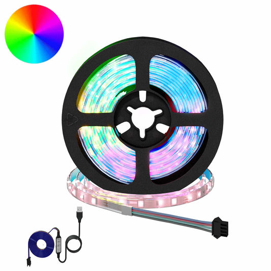 LED szalag 2 pcs Fekete és Átlátszó 950 mm Réz és műanyag