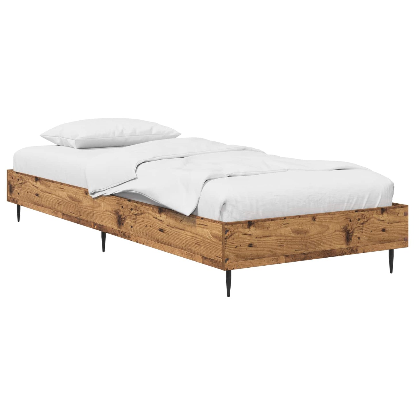 Ágykeret Antik Fa 80 x 200 cm Szerelt Fa