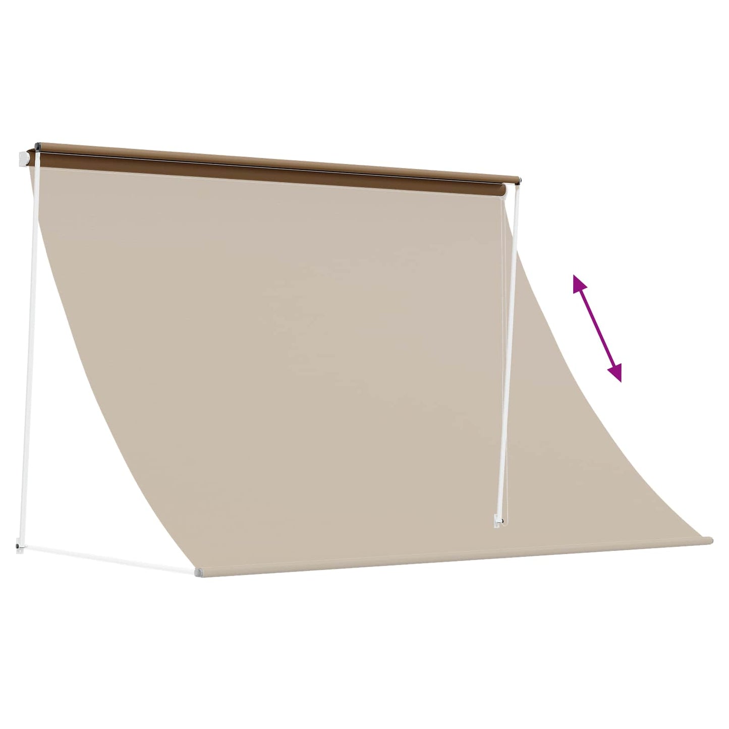 Napernyő Bézs 250 x 150 cm 180 g / m² Poliészter PU bevonattal