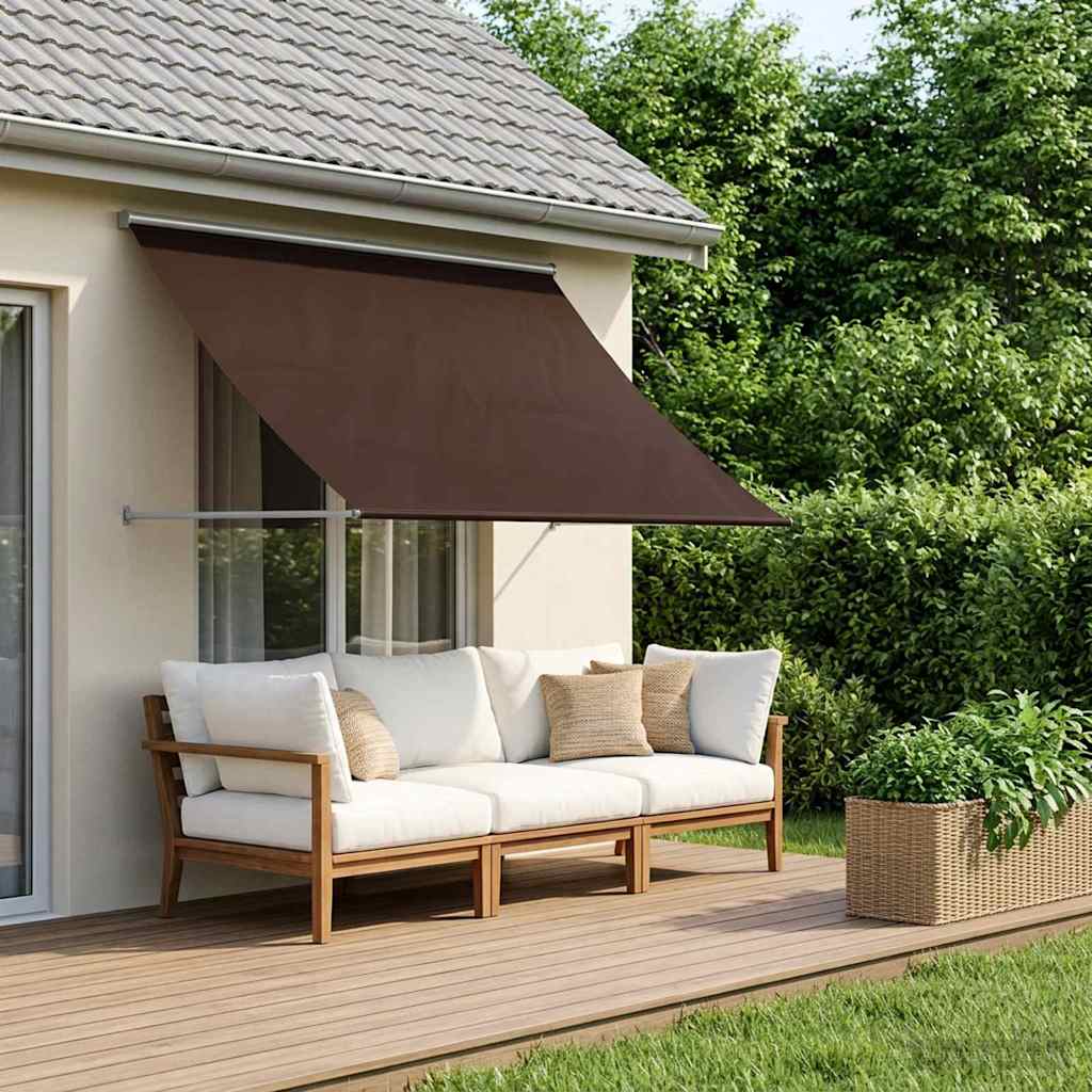 Napernyő Barna 200 x 150 cm 180 g / m² Poliészter PU bevonattal
