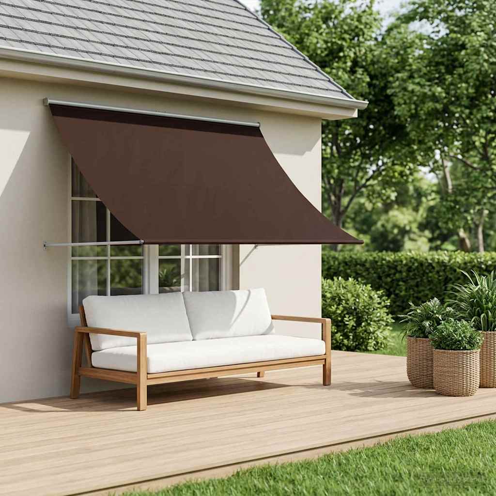 Napernyő Barna 300 x 150 cm 180 g / m² Poliészter PU bevonattal
