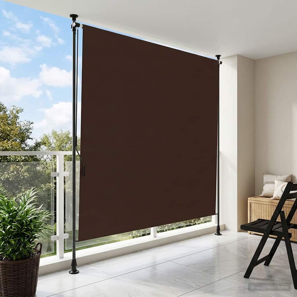 Kültéri Rolós Árnyék Barna 200 x 270 cm