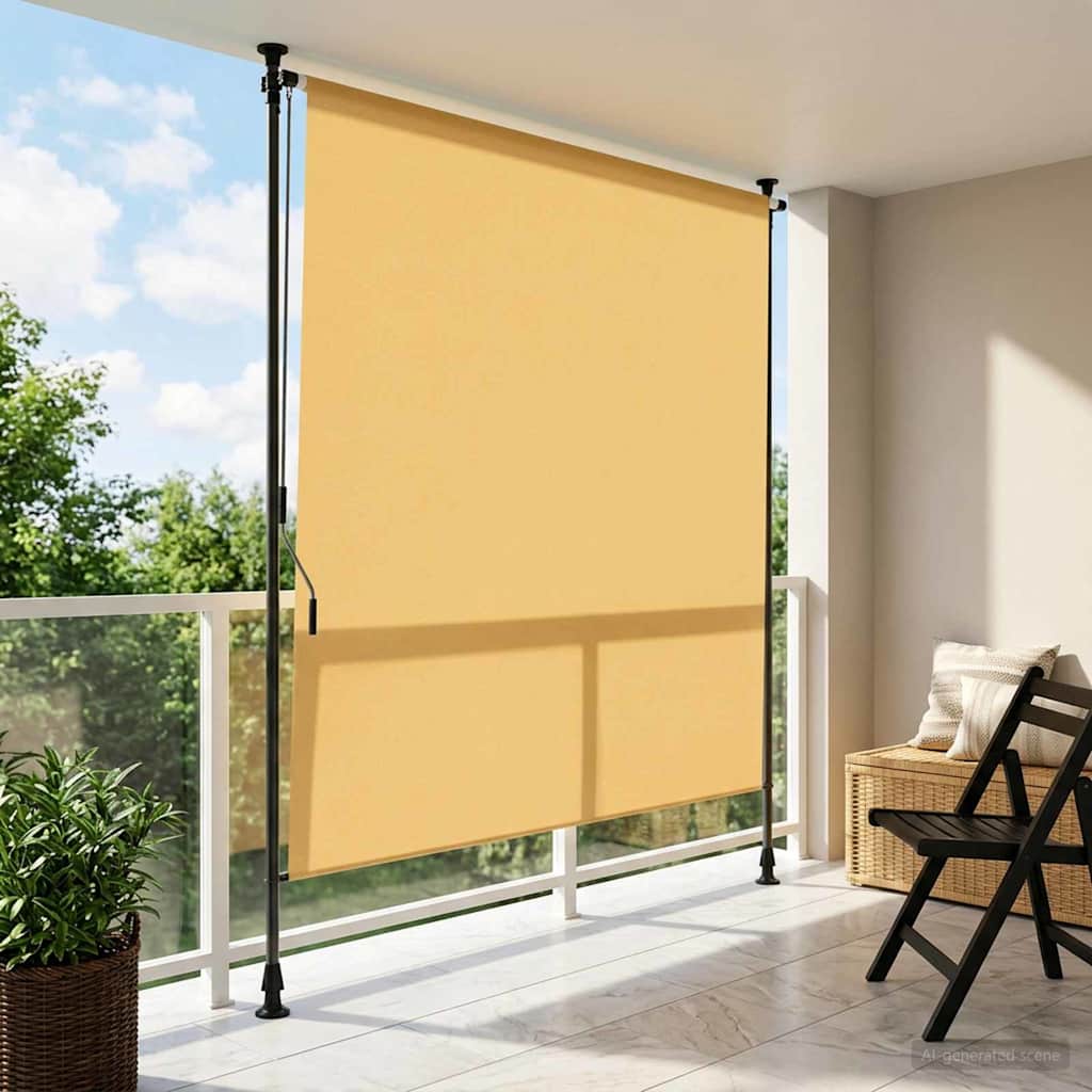 Kültéri Rolós Árnyék Homokszín 100 x 270 cm