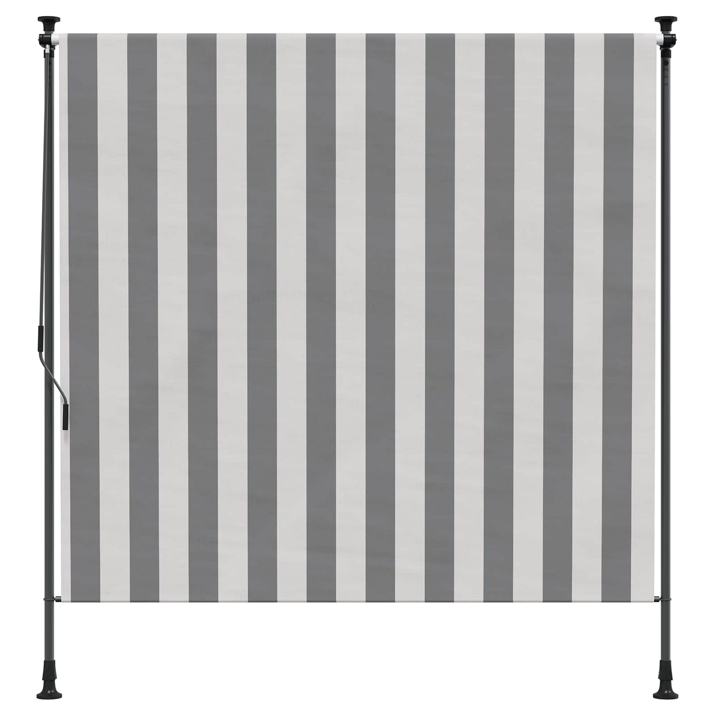 Kültéri Rolós Árnyék Antracit és Fehér 100 x 270 cm
