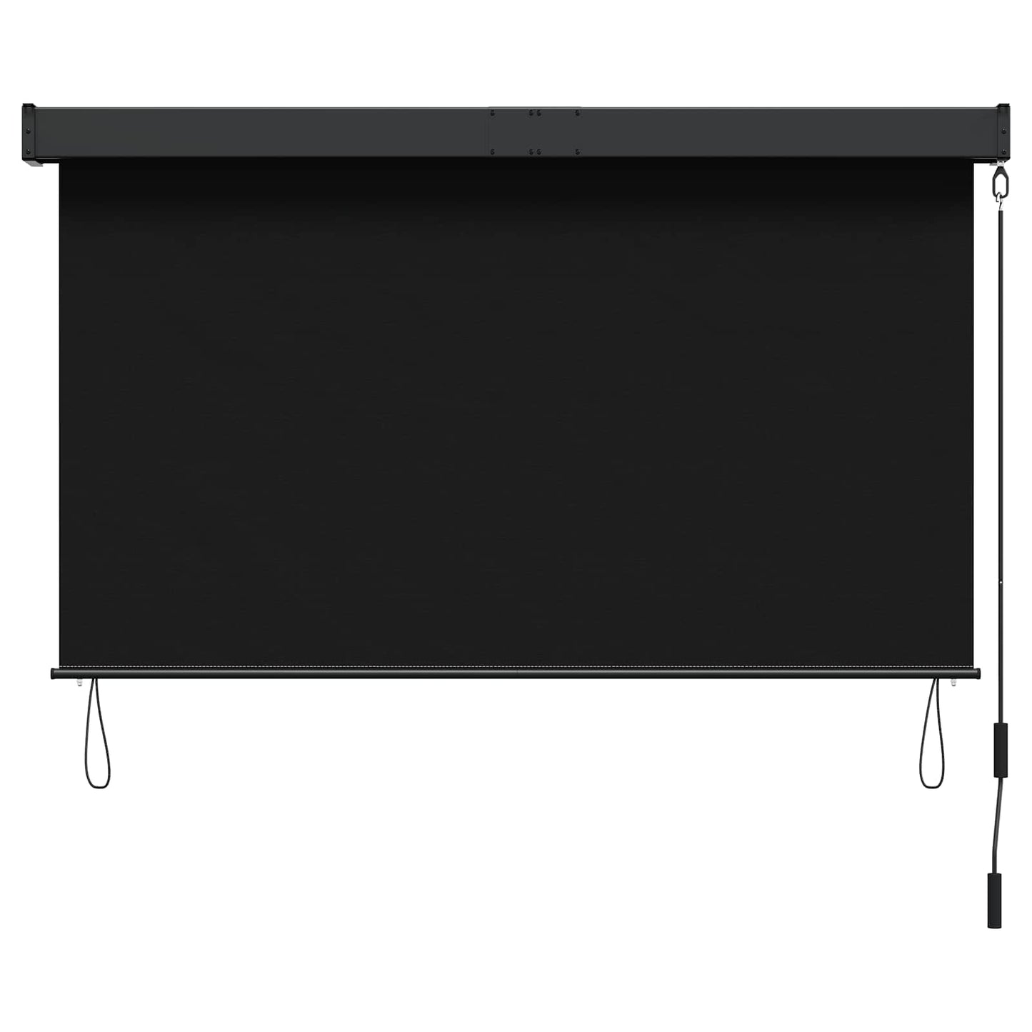 Roletta Fekete 60 x 250 cm Szövet és Alumínium