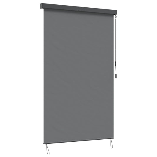 Roletta Világosszürke 60 x 250 cm Szövet és Alumínium