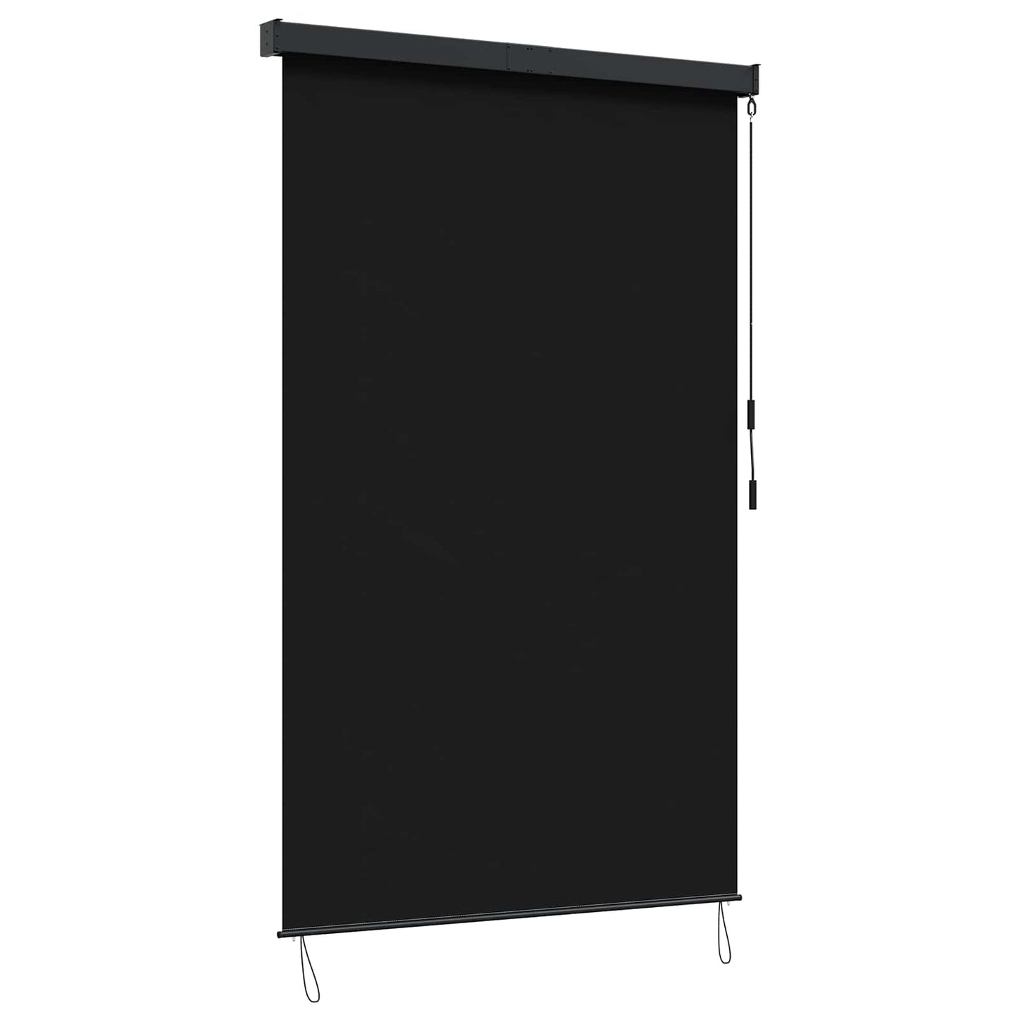Roletta Fekete 80 x 250 cm Szövet és Alumínium