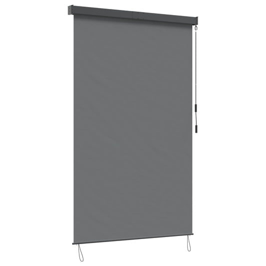 Roletta Világosszürke 120 x 250 cm Szövet és Alumínium
