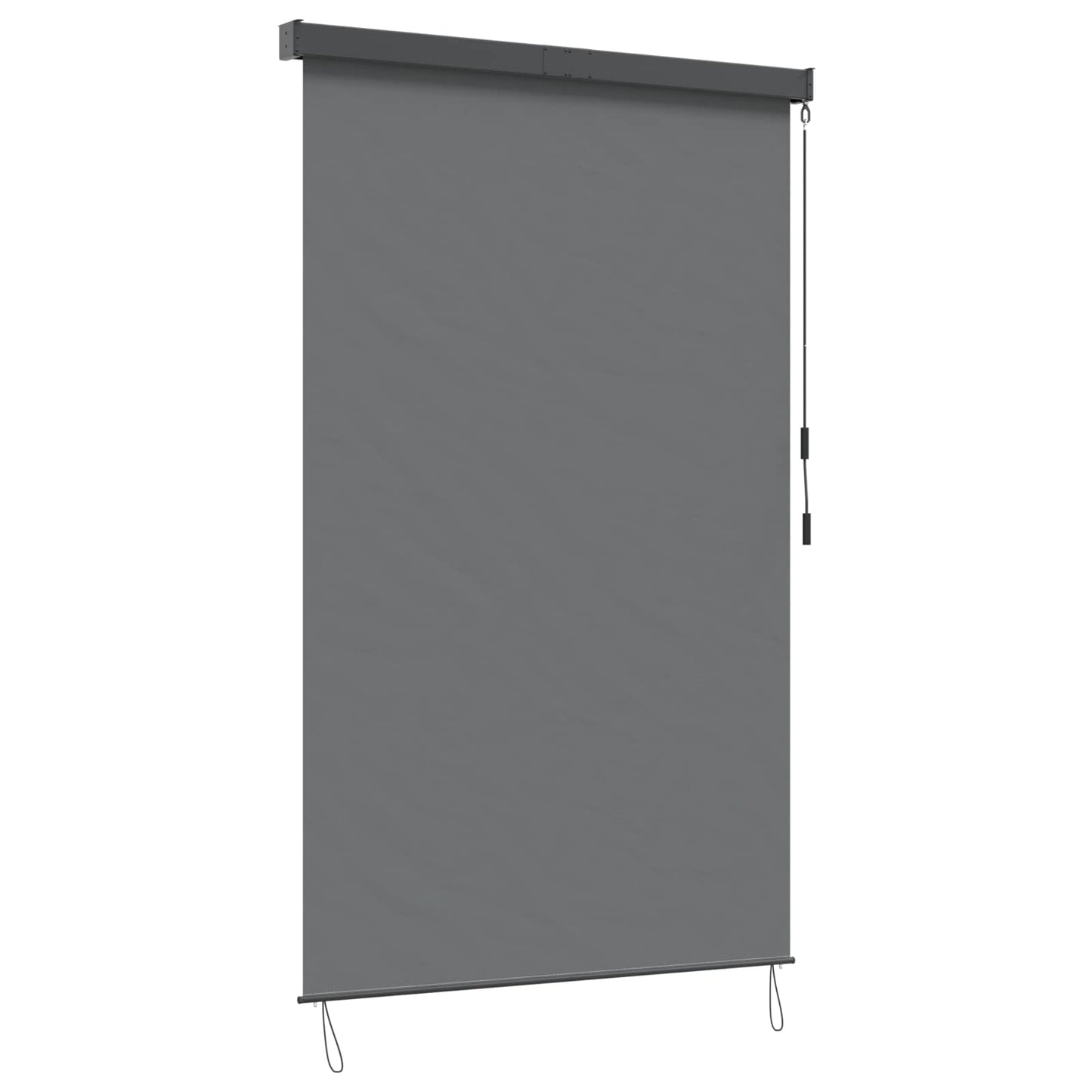 Roletta Világosszürke 160 x 250 cm Szövet és Alumínium