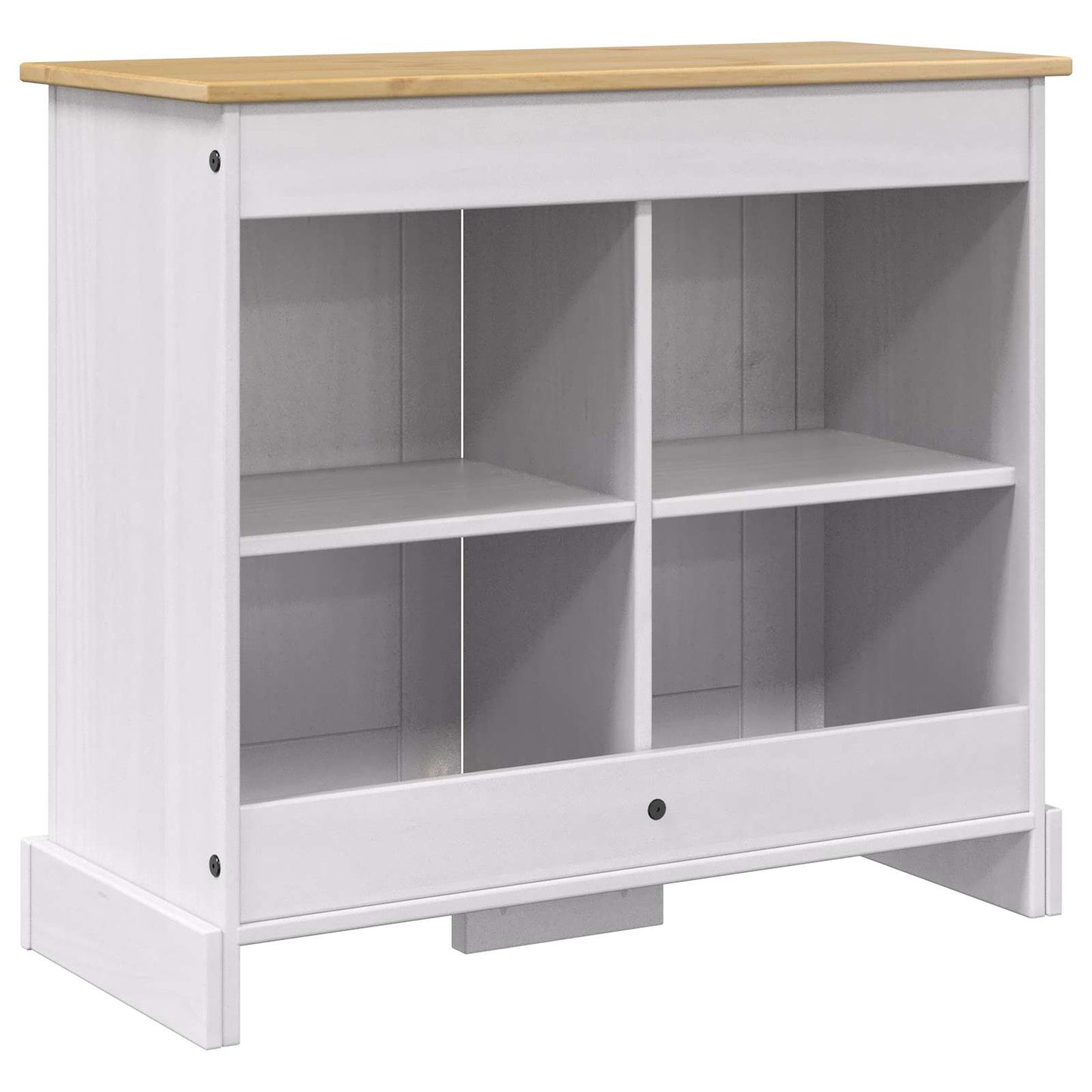 Akvárium Állvány CORONA Fehér és barna 81,5 x 37 x 73 cm 250 kg