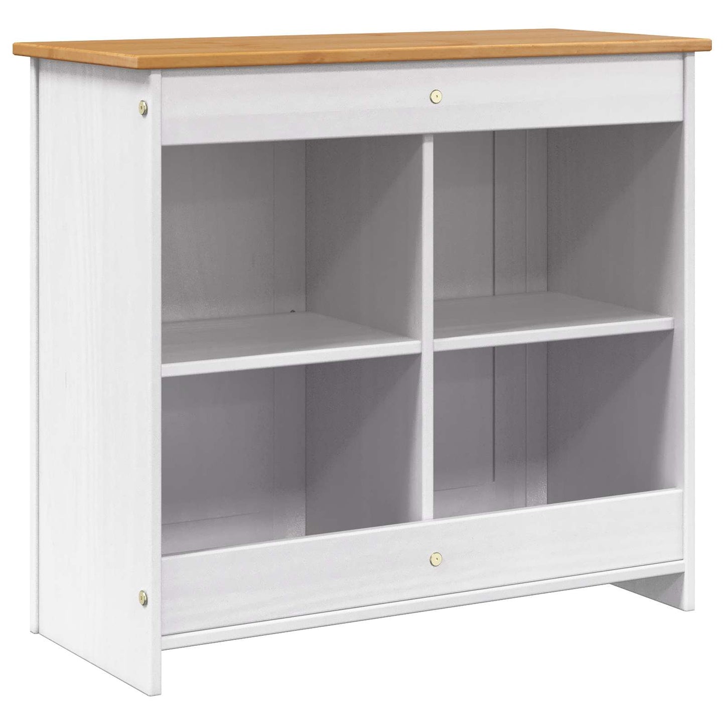 Akvárium Állvány PANAMA Fehér és barna 81 x 36 x 73 cm 250 kg