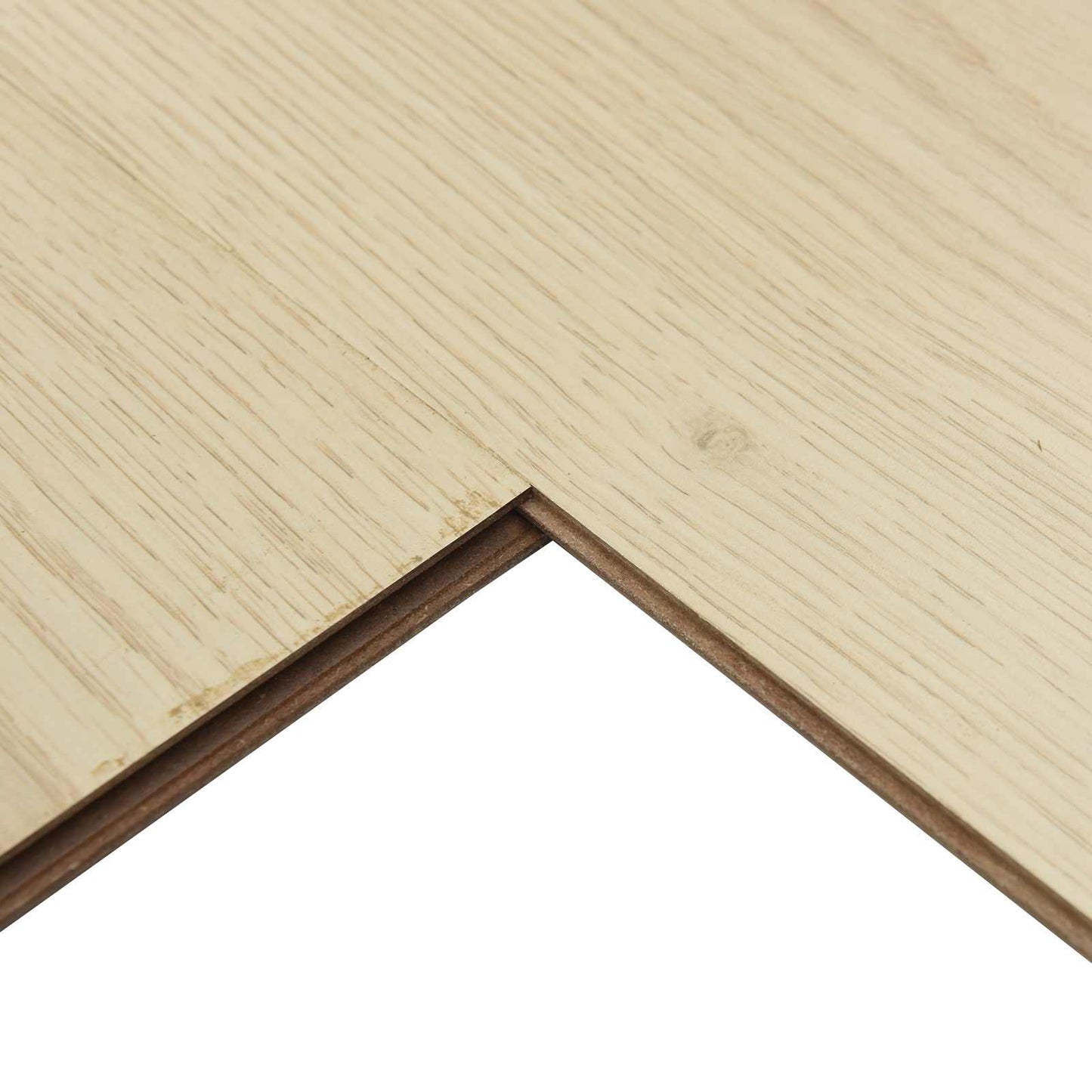 Laminált padló 5 pcs Puha Bézs 101 x 20 x 0,8 cm Szerelt fa
