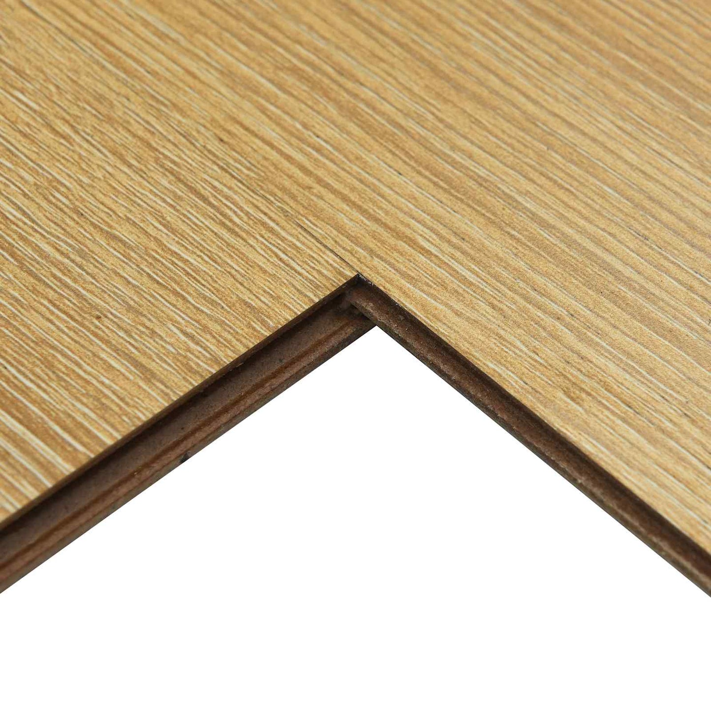 Laminált padló 5 pcs Aranybarna 101 x 20 x 0,8 cm Szerelt fa