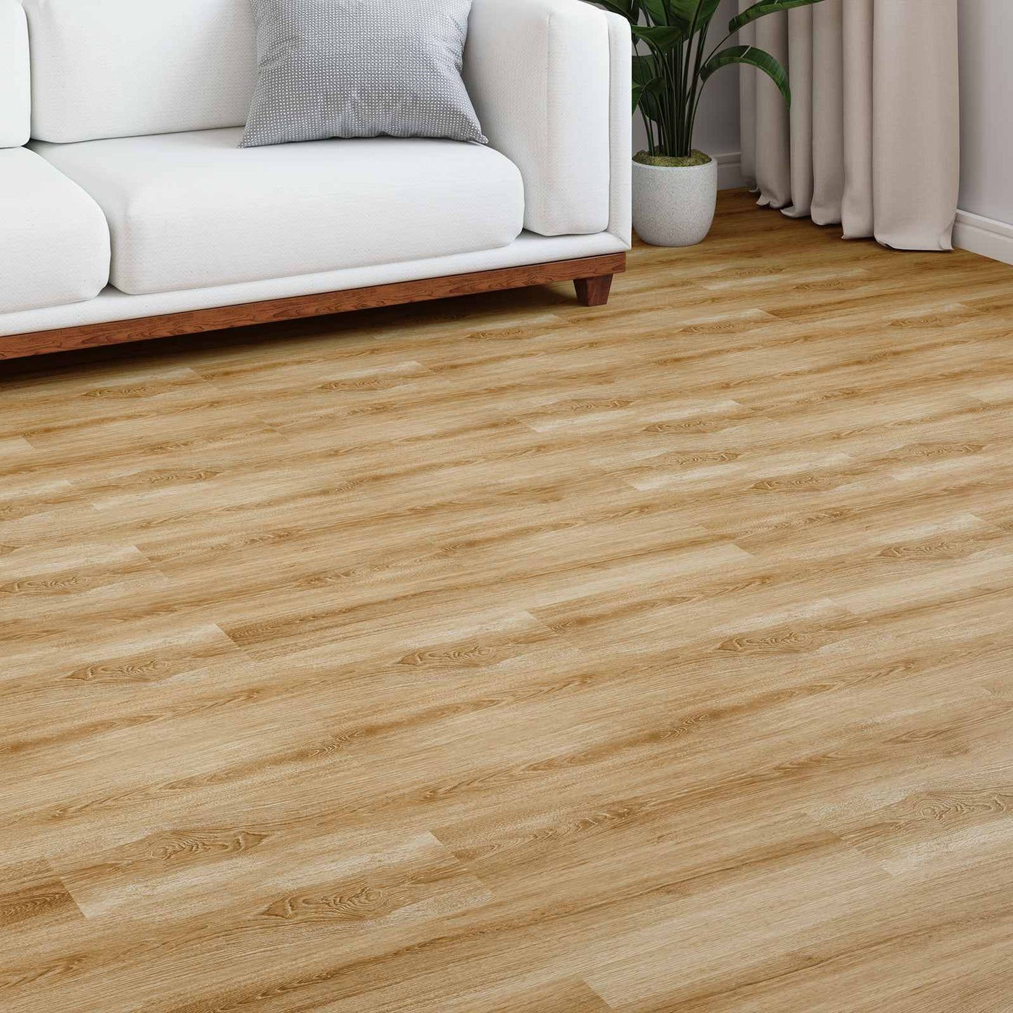 Laminált padló 5 pcs Rusztikusbarna 101 x 20 x 0,8 cm