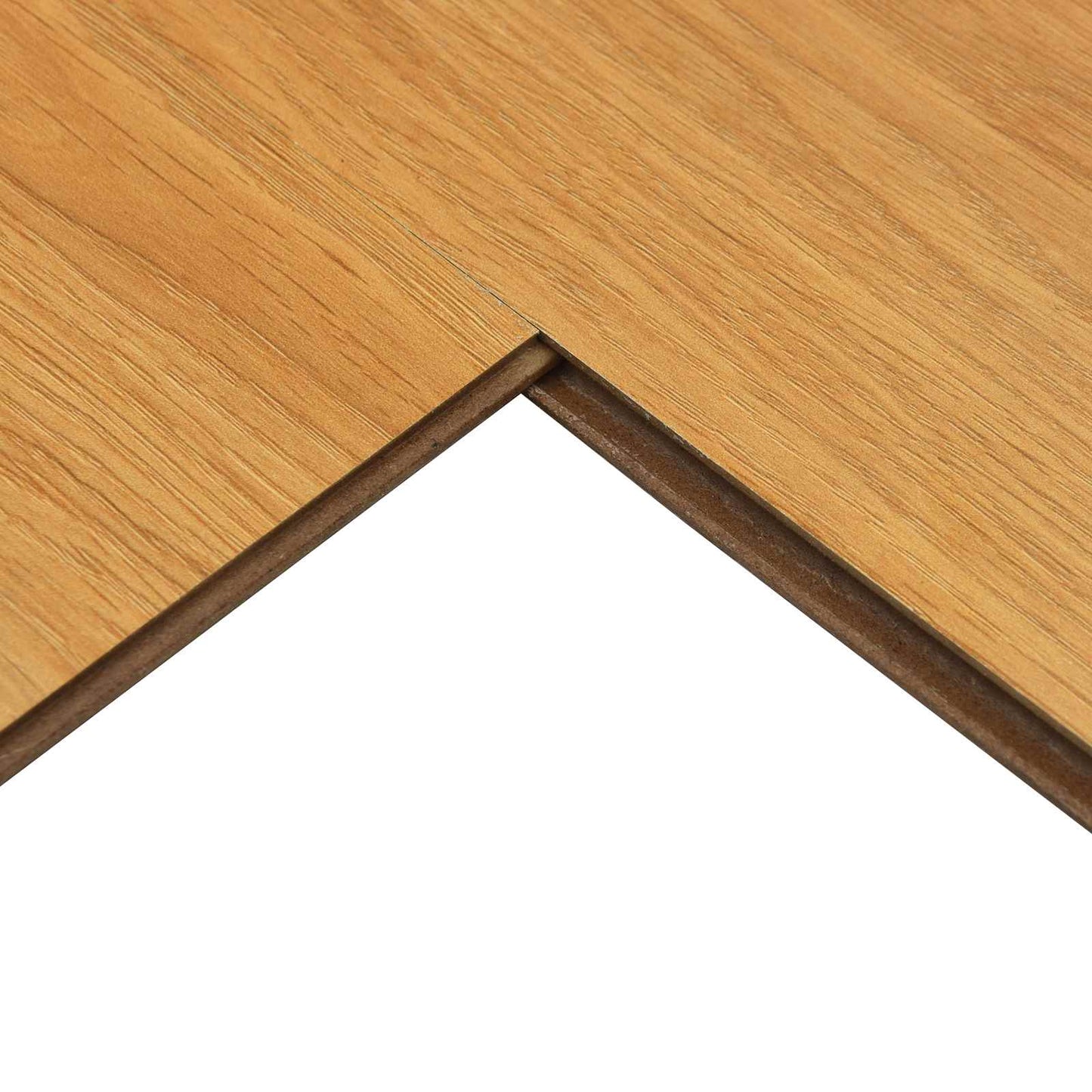 Laminált padló 5 pcs Meleg Gesztenye 101 x 20 x 0,8 cm