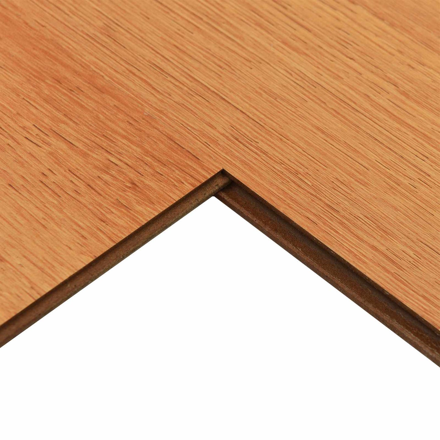 Laminált padló 15 pcs Bézs 101 x 20 x 0,8 cm Szerelt fa