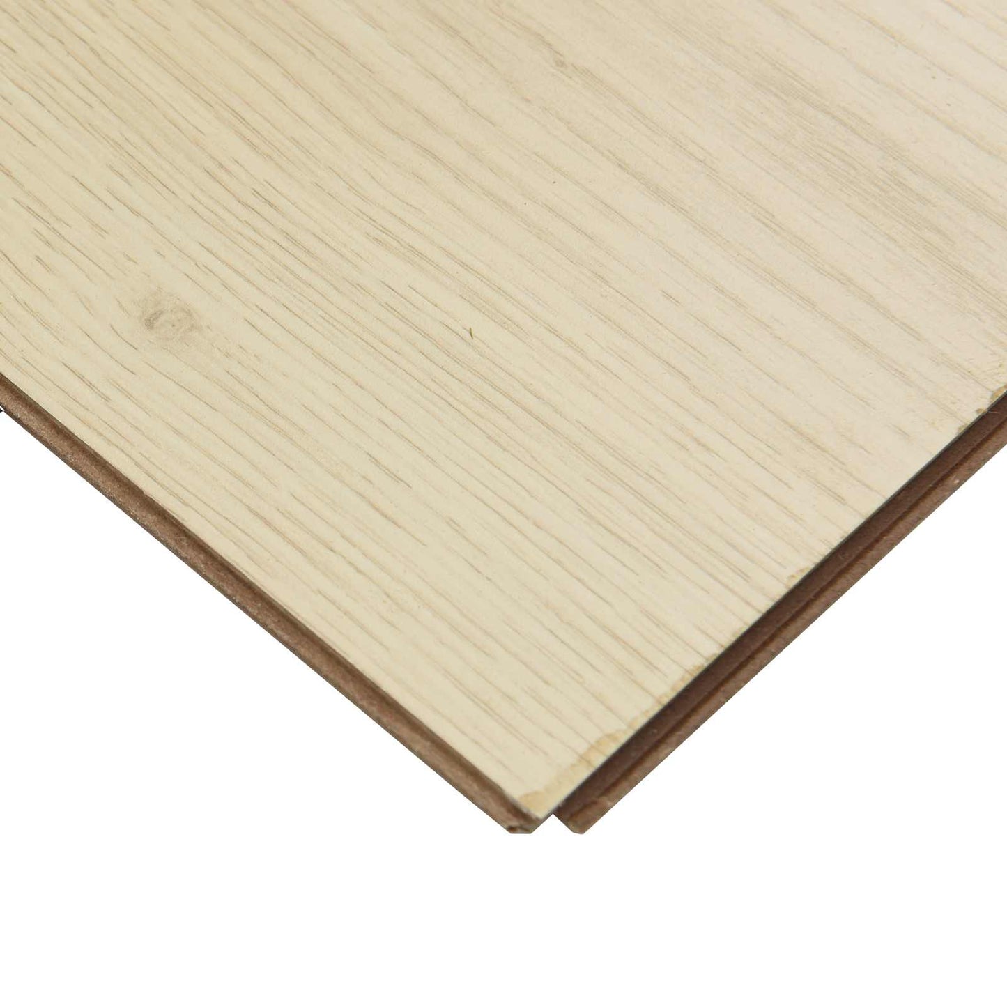 Laminált padló 15 pcs Puha Bézs 101 x 20 x 0,8 cm Szerelt fa