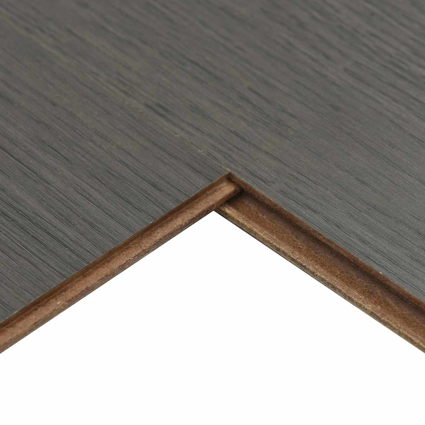 Laminált padló 15 pcs Meleg Szürke 101 x 20 x 0,8 cm Szerelt fa