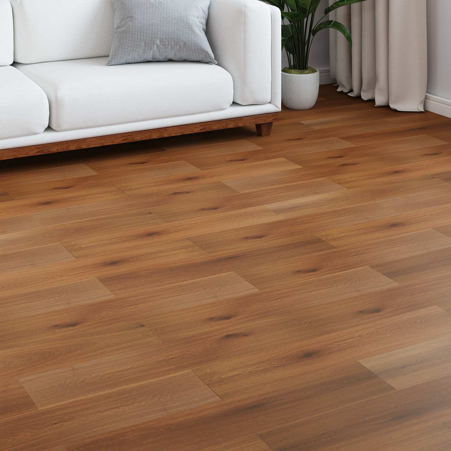 Laminált padló 15 pcs Aranysárga 101 x 20 x 0,8 cm Szerelt fa