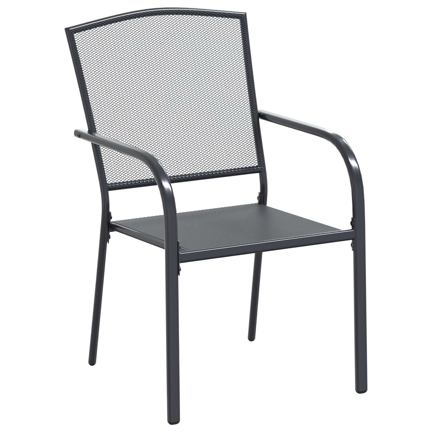 Kert étkező szett 9 pcs Antracitszürke 212 x 90 x 76 cm
