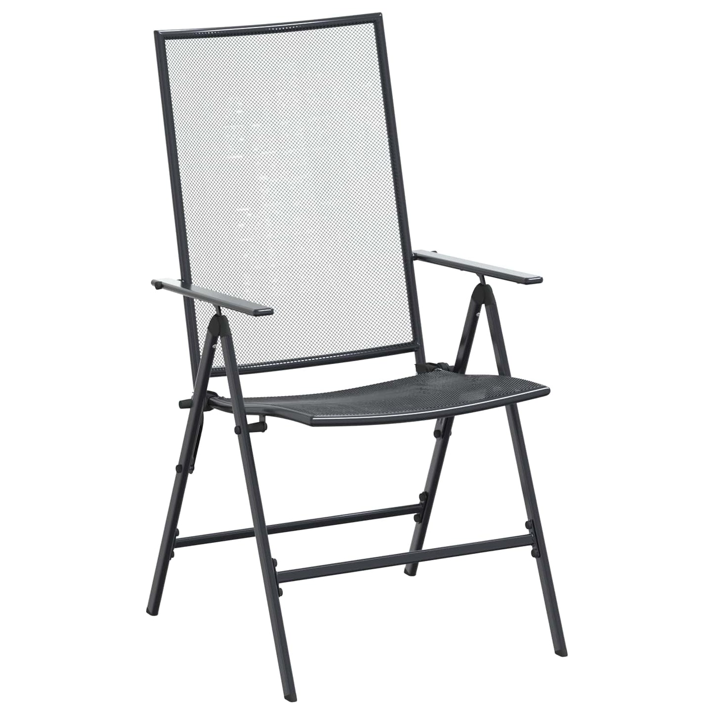 Kert étkező szett 9 pcs Antracitszürke 212 x 90 x 76 cm