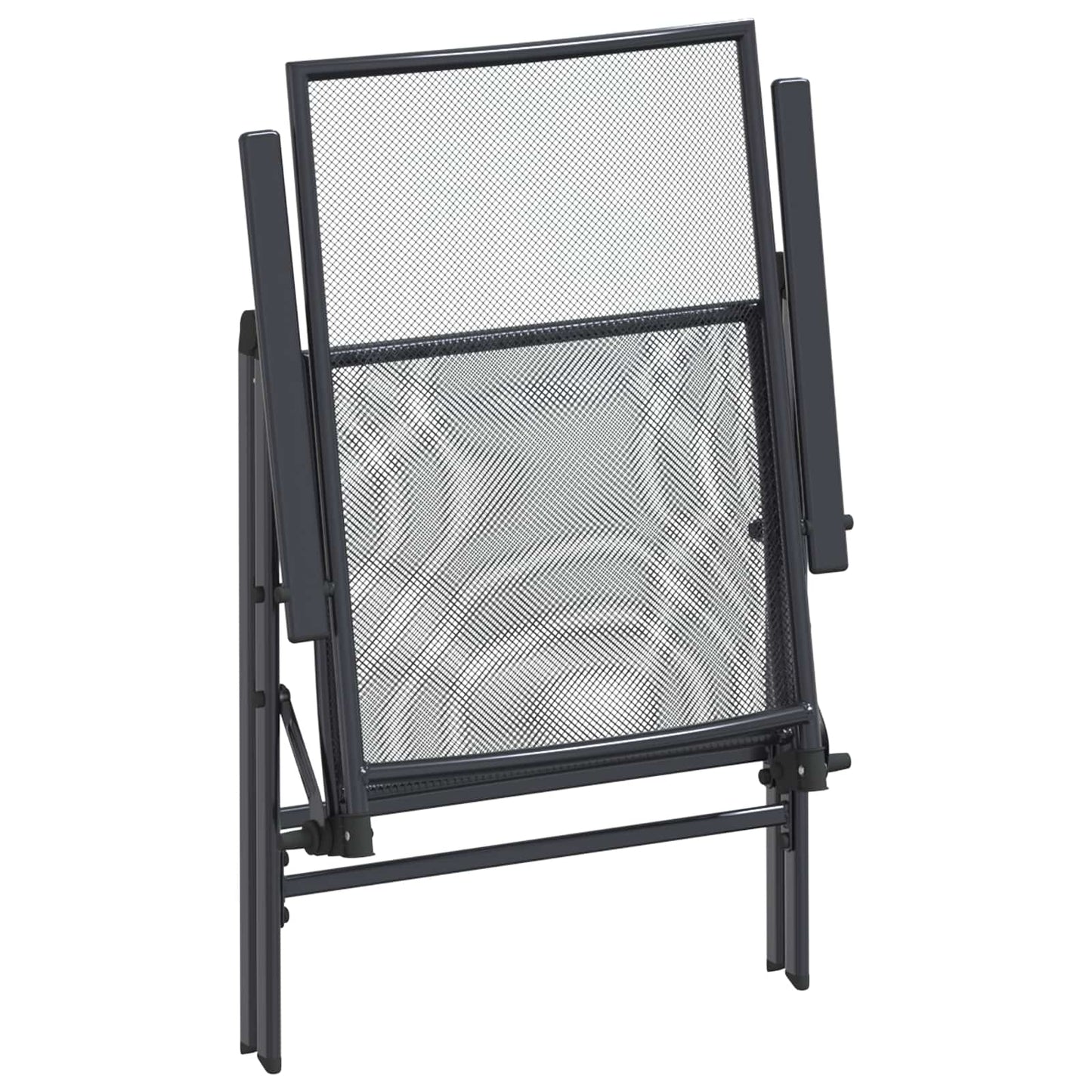 Kert étkező szett 9 pcs Antracitszürke 212 x 90 x 76 cm