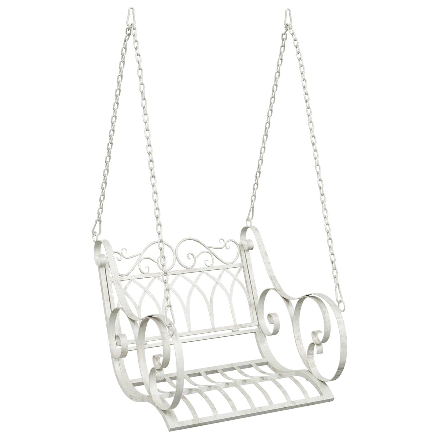 Hinta Pad Acél 71 x 75 x 59 cm Antik fehér