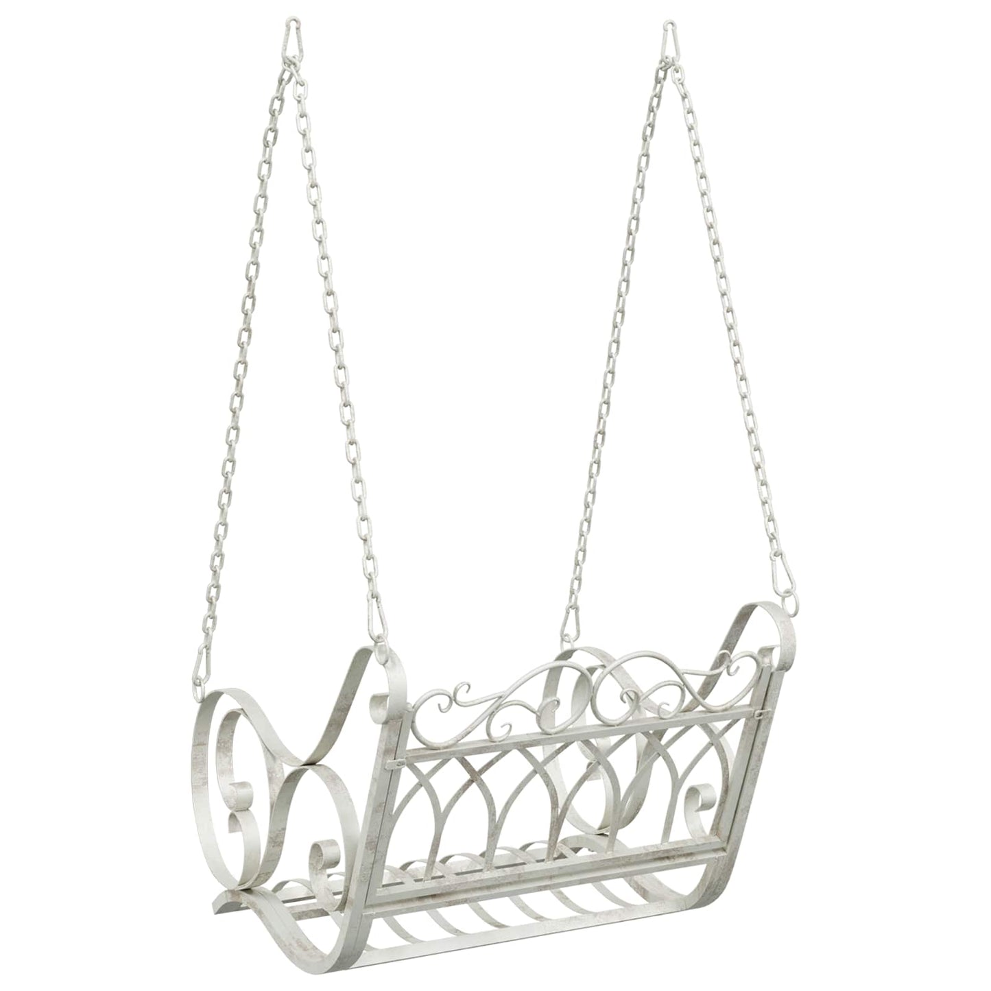Hinta Pad Acél 71 x 75 x 59 cm Antik fehér