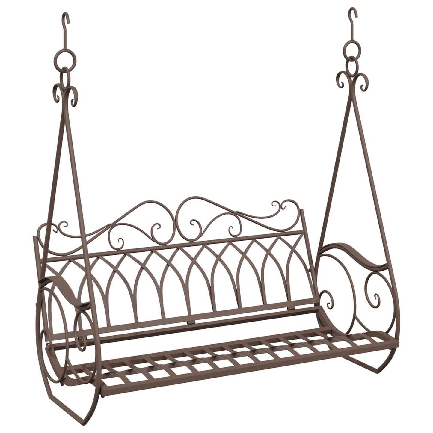 Hinta Pad Acél 112 x 60 x 126,5 cm Antik Barna