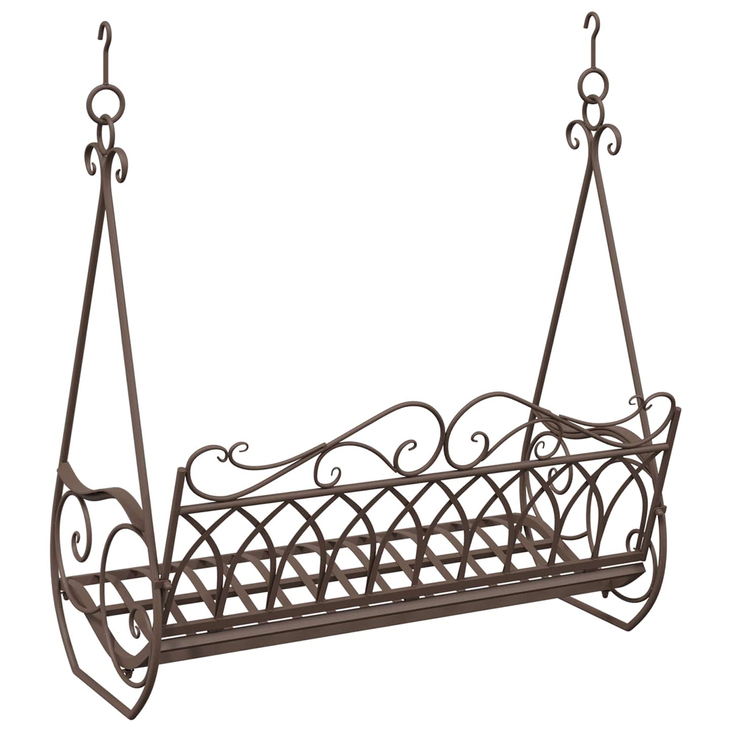 Hinta Pad Acél 112 x 60 x 126,5 cm Antik Barna