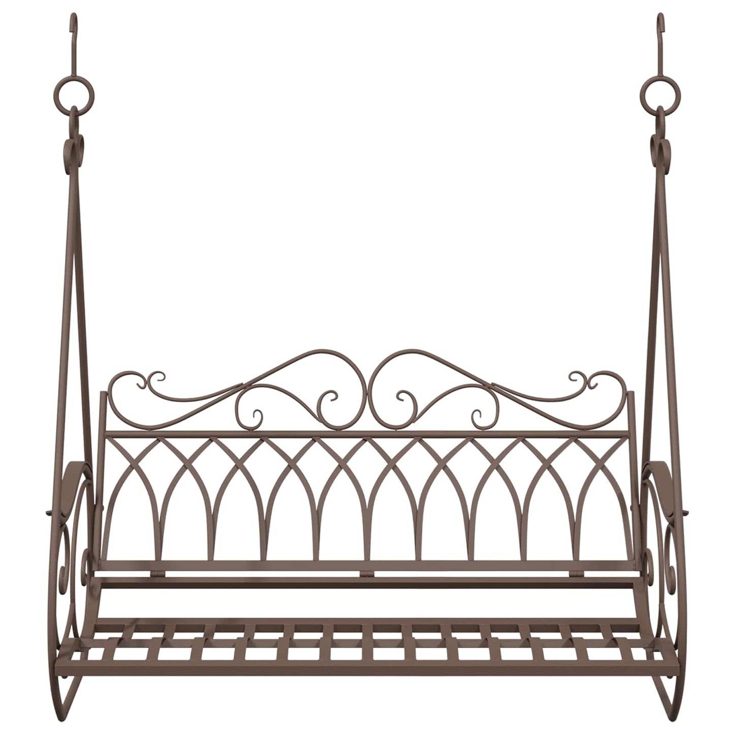 Hinta Pad Acél 112 x 60 x 126,5 cm Antik Barna