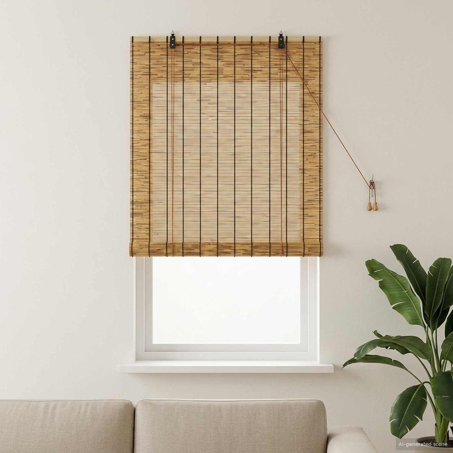 Roletta Barna 60 x 160 cm Nád