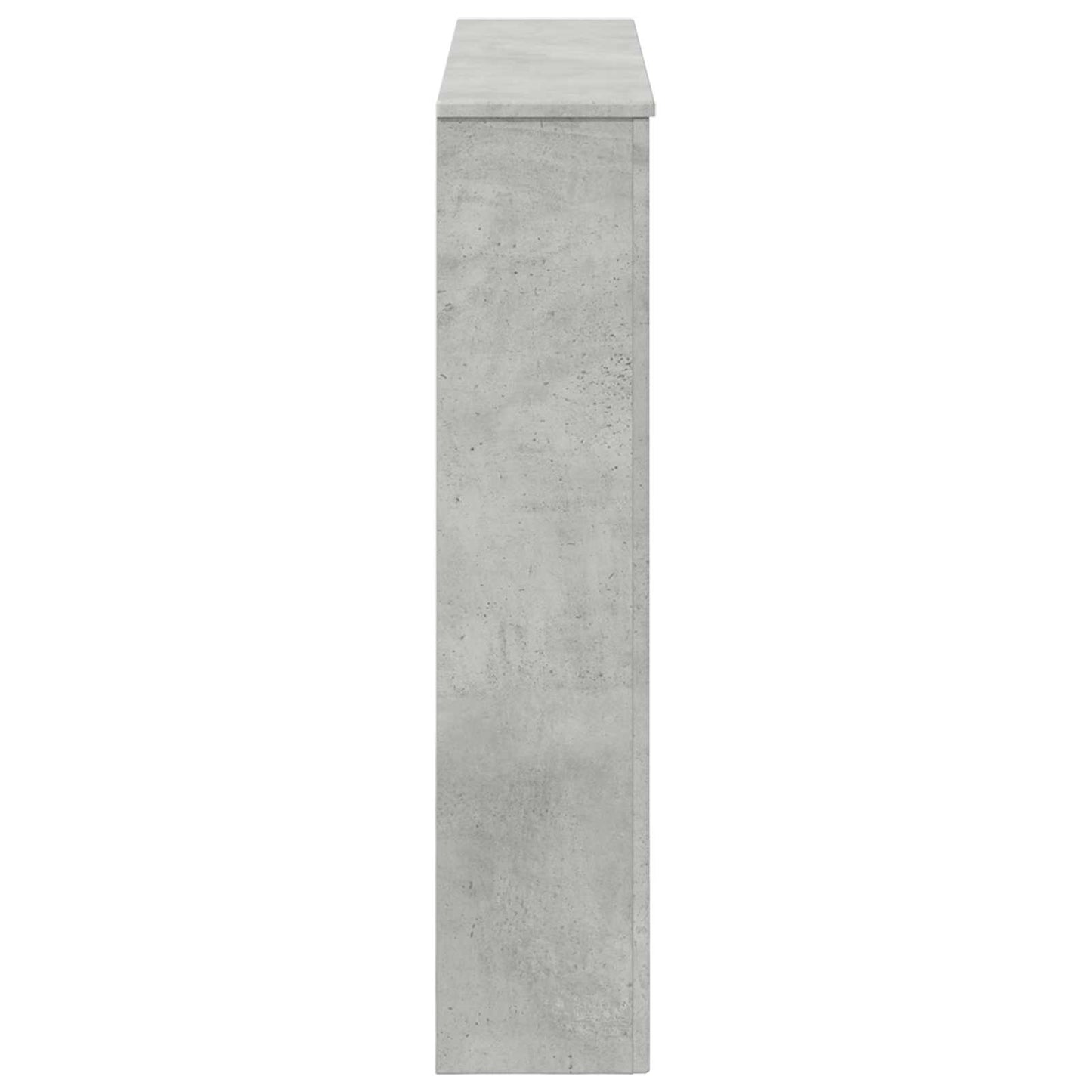 Kandallókeret Betonszürke 93 x 20 x 89 cm Szerelt Fa