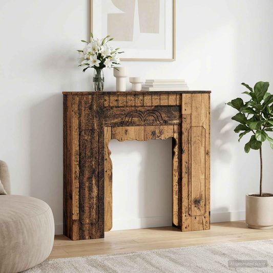 Kandallókeret Antik Fa 93 x 20 x 89 cm Szerelt Fa