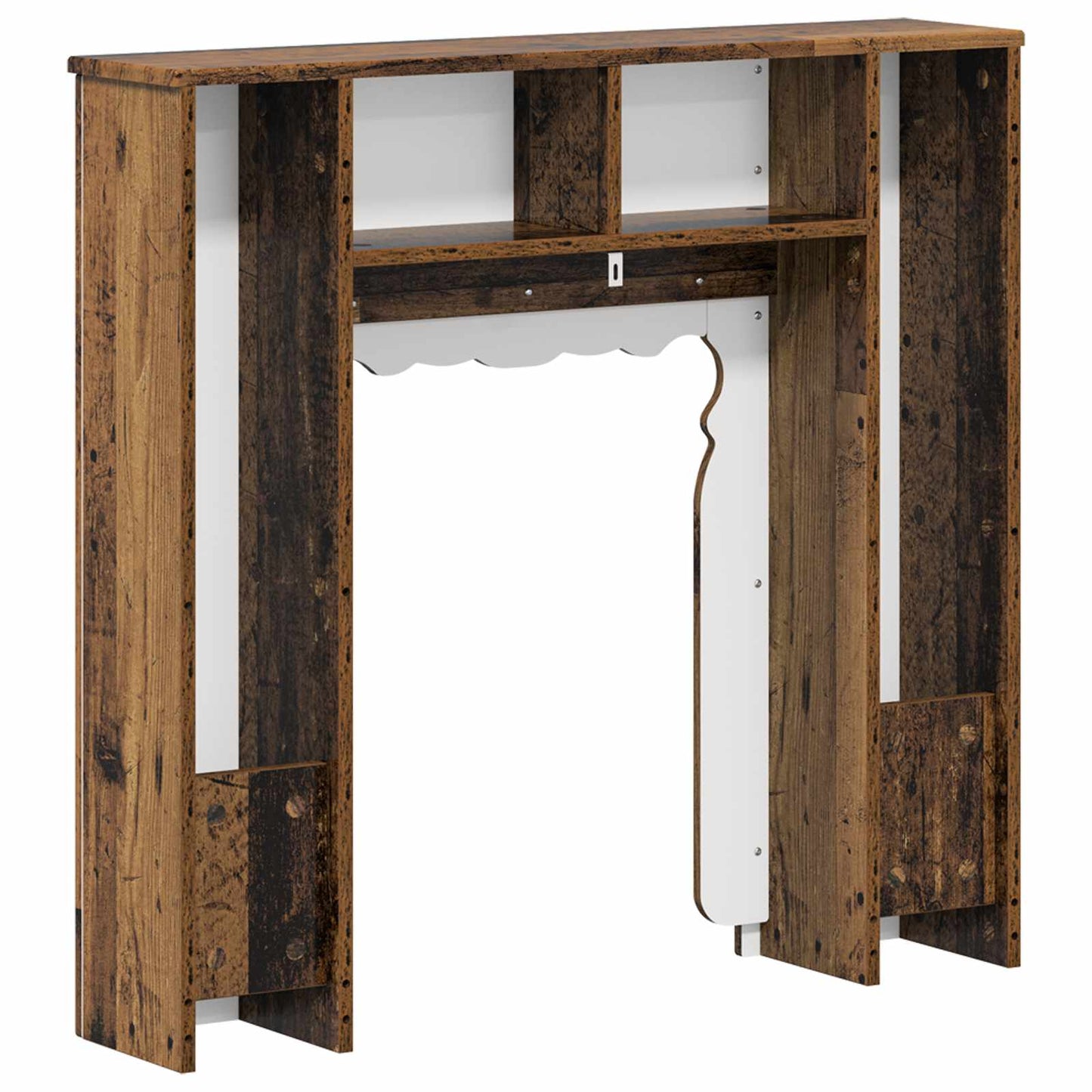 Kandallókeret Antik Fa 93 x 20 x 89 cm Szerelt Fa