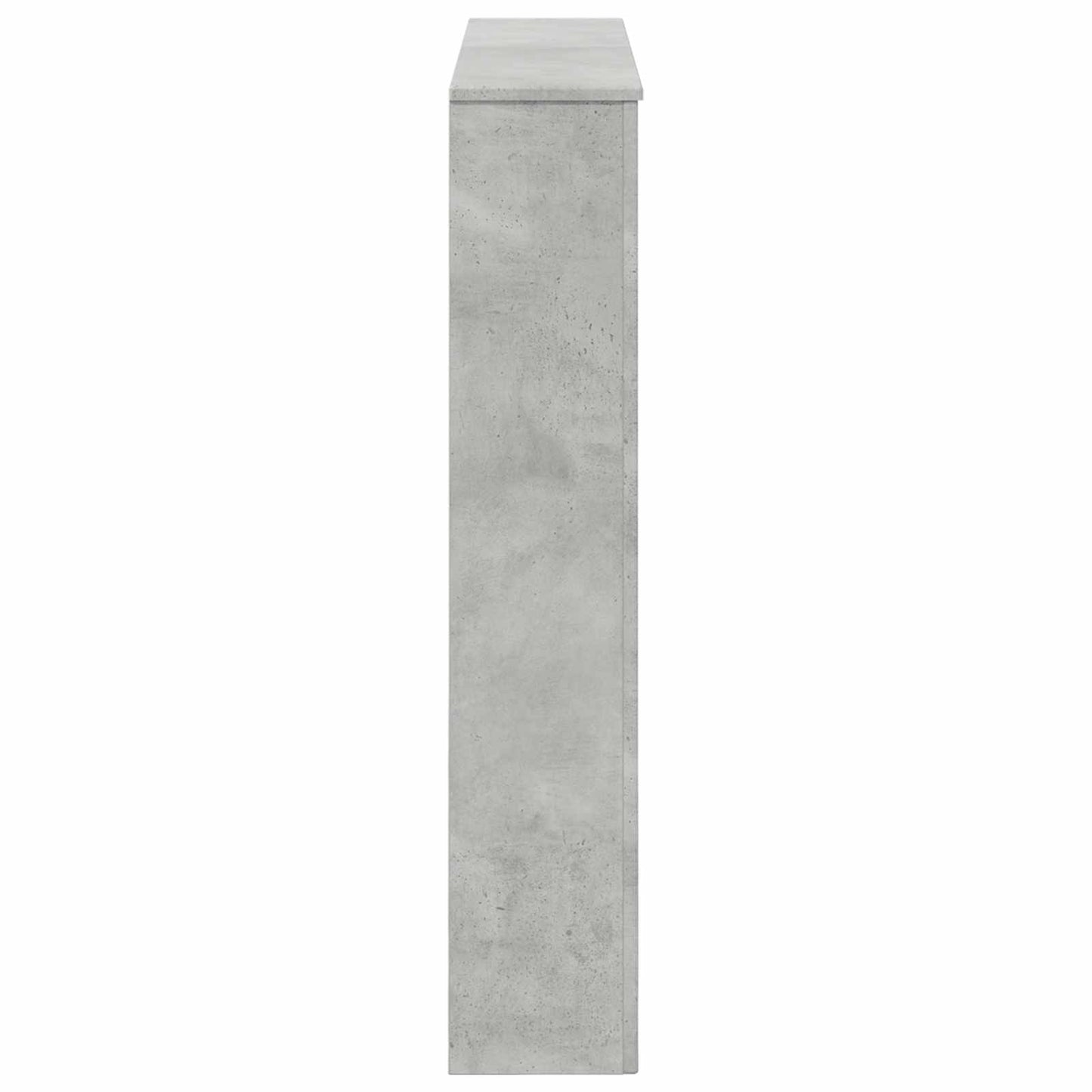 Kandallókeret Betonszürke 102 x 20 x 102 cm Szerelt Fa