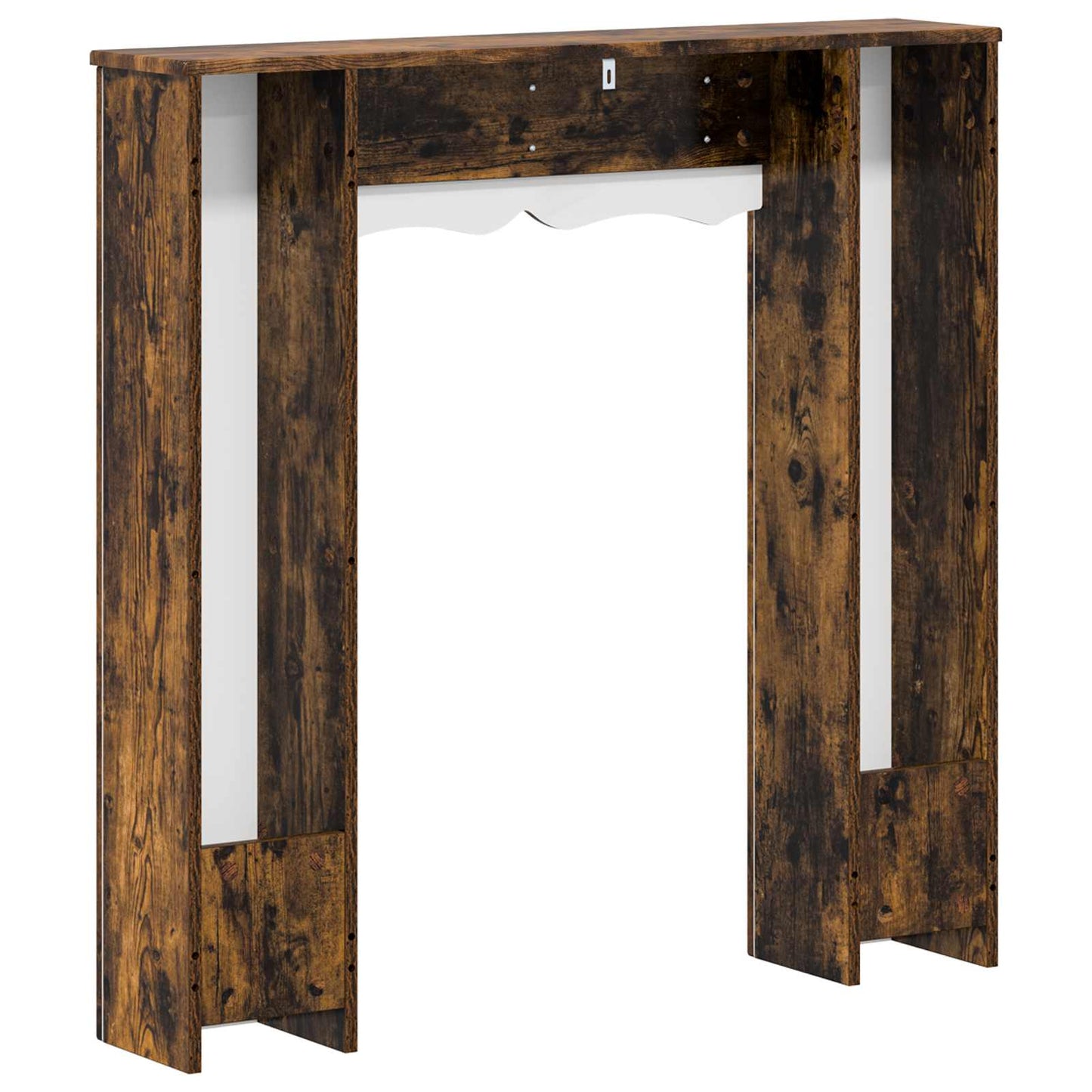 Kandallókeret Füstös Tölgy 102 x 20 x 102 cm Szerelt Fa