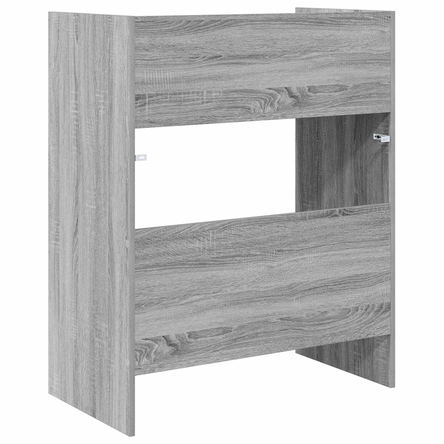 DJ Asztal Szürke Sonoma 102 x 45 x 102 cm Szerelt Fa