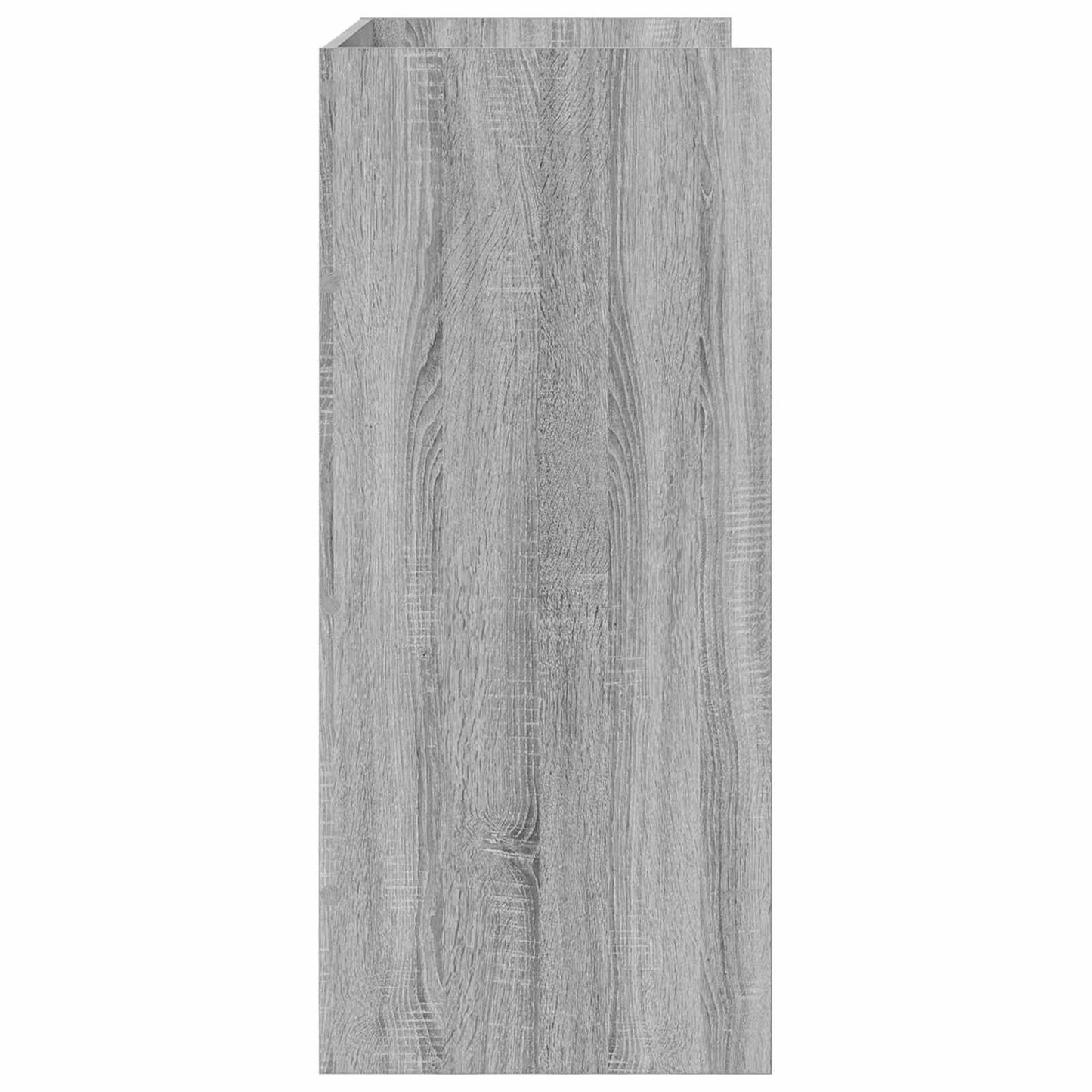 DJ Asztal Szürke Sonoma 102 x 45 x 102 cm Szerelt Fa