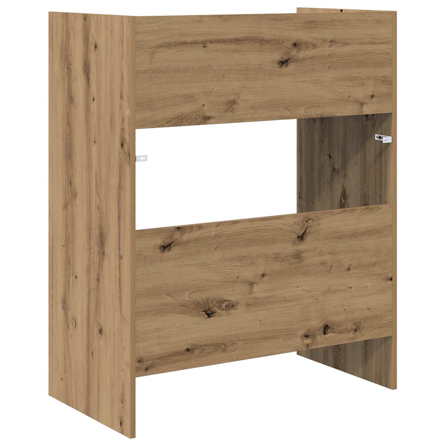 DJ Asztal Kézműves Tölgy 102 x 45 x 102 cm Szerelt Fa