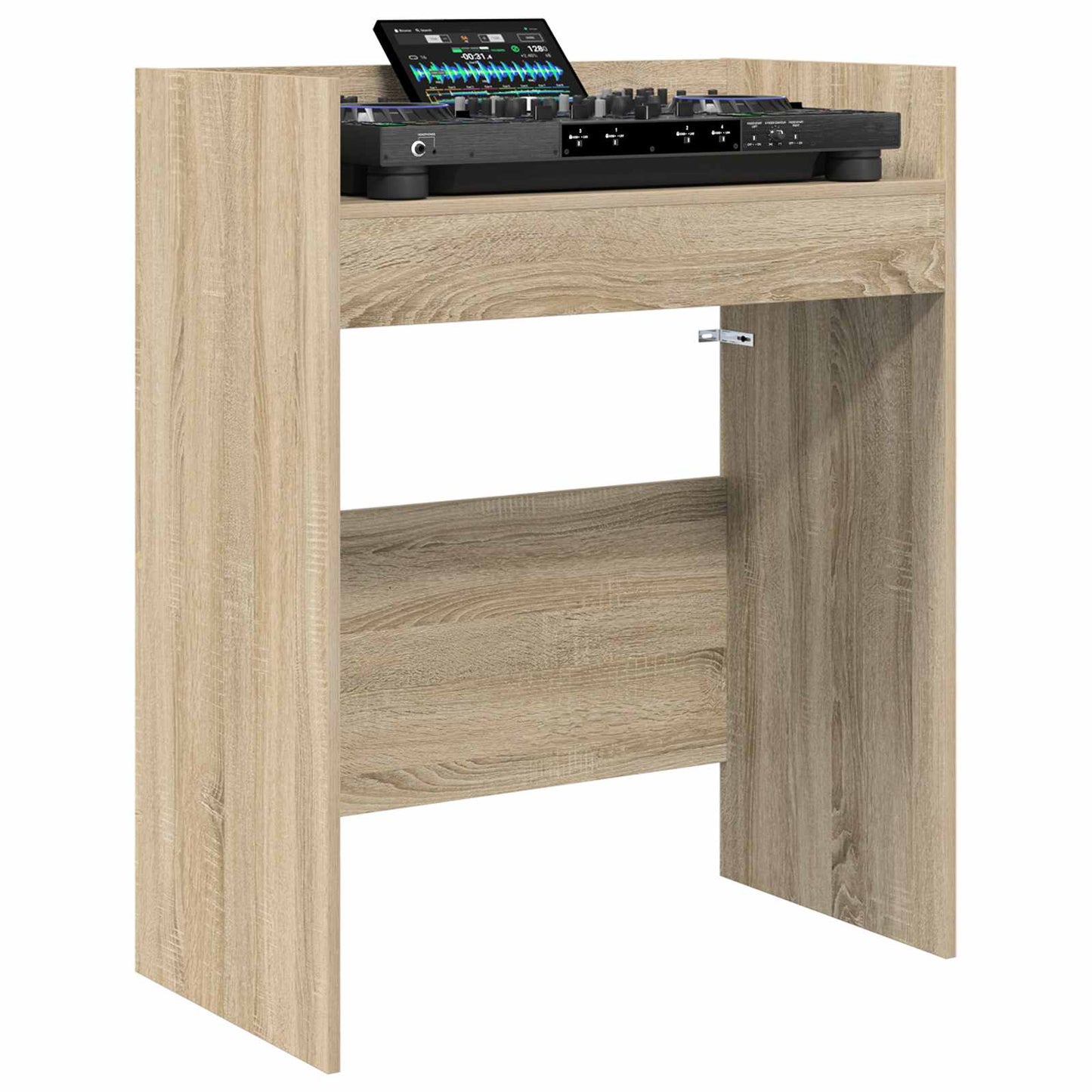 DJ Asztal Sonoma Tölgy 82 x 45 x 102 cm Szerelt Fa