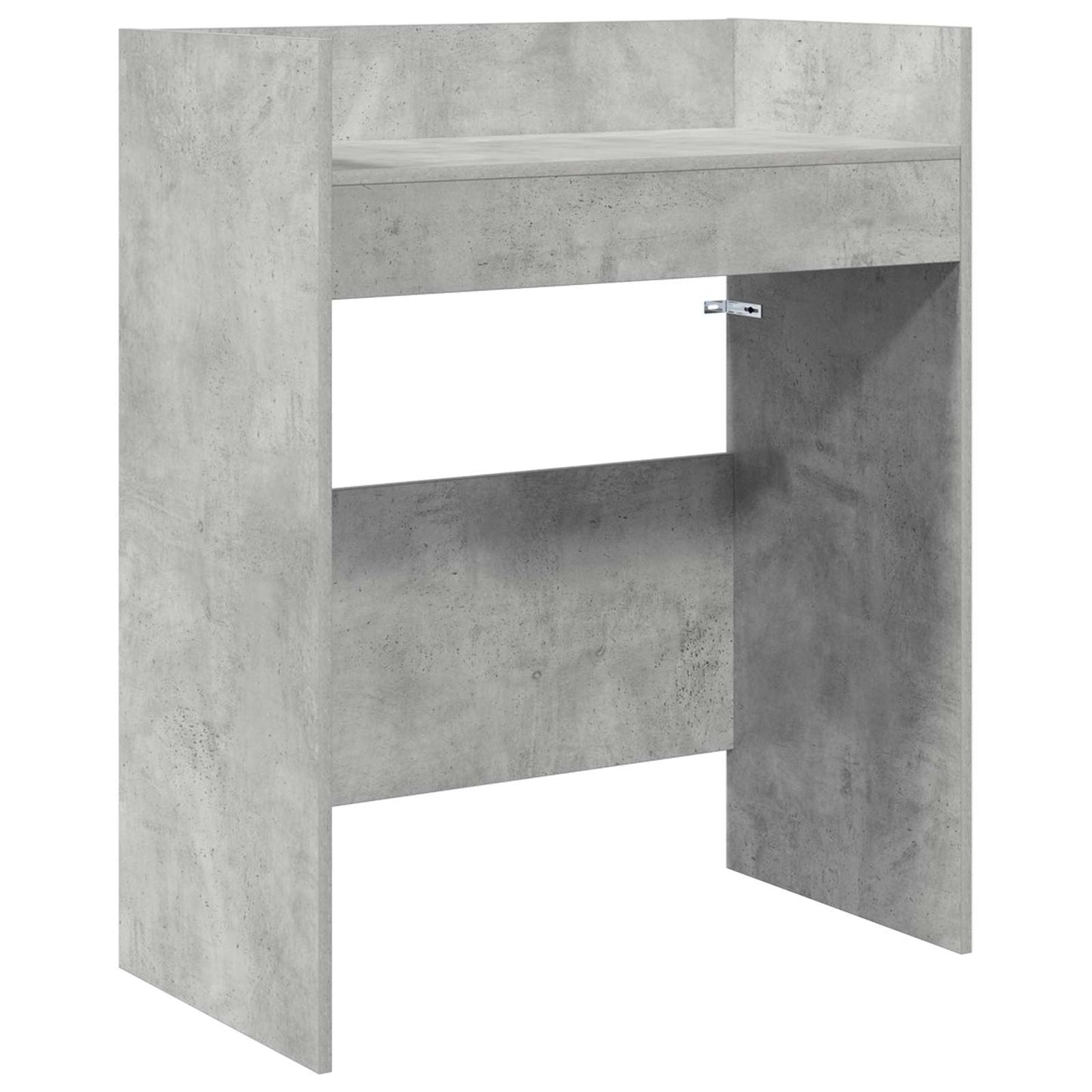 DJ Asztal Betonszürke 82 x 45 x 102 cm Szerelt Fa