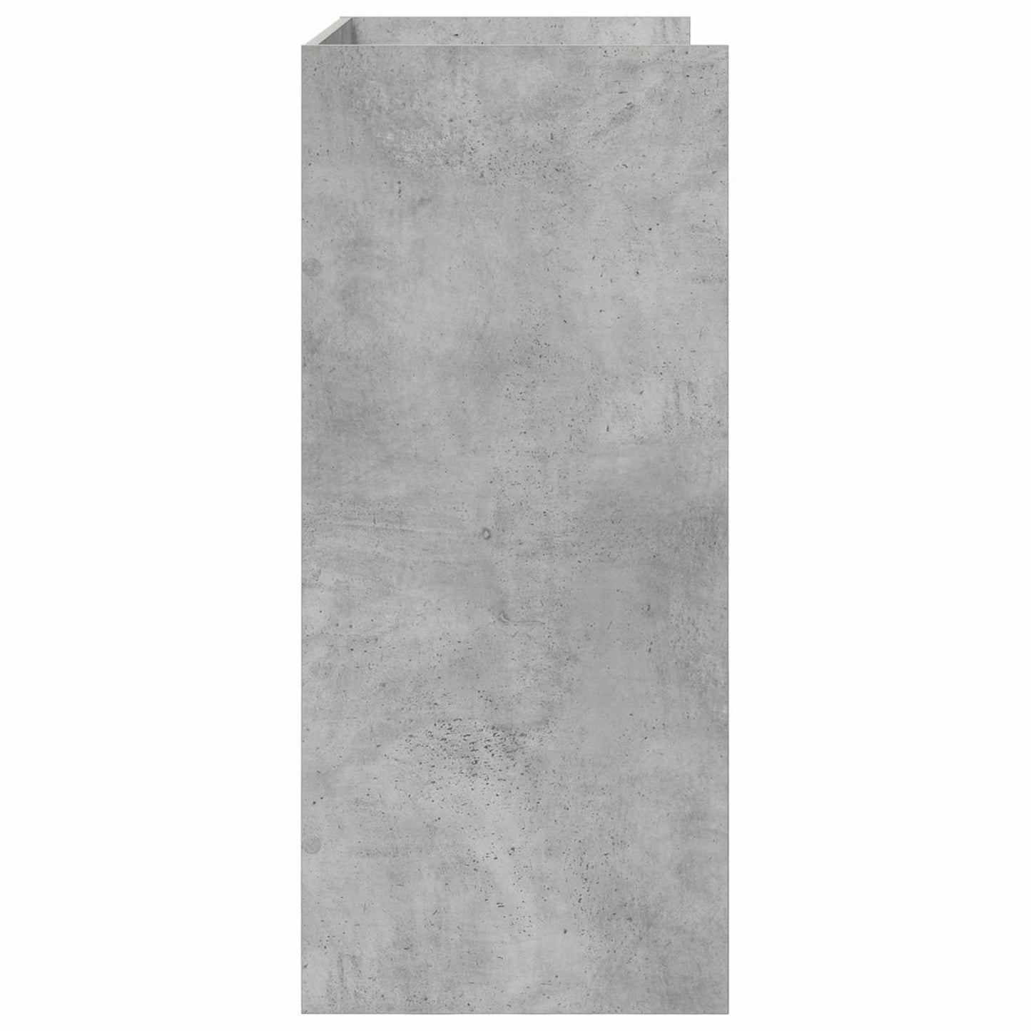 DJ Asztal Betonszürke 82 x 45 x 102 cm Szerelt Fa