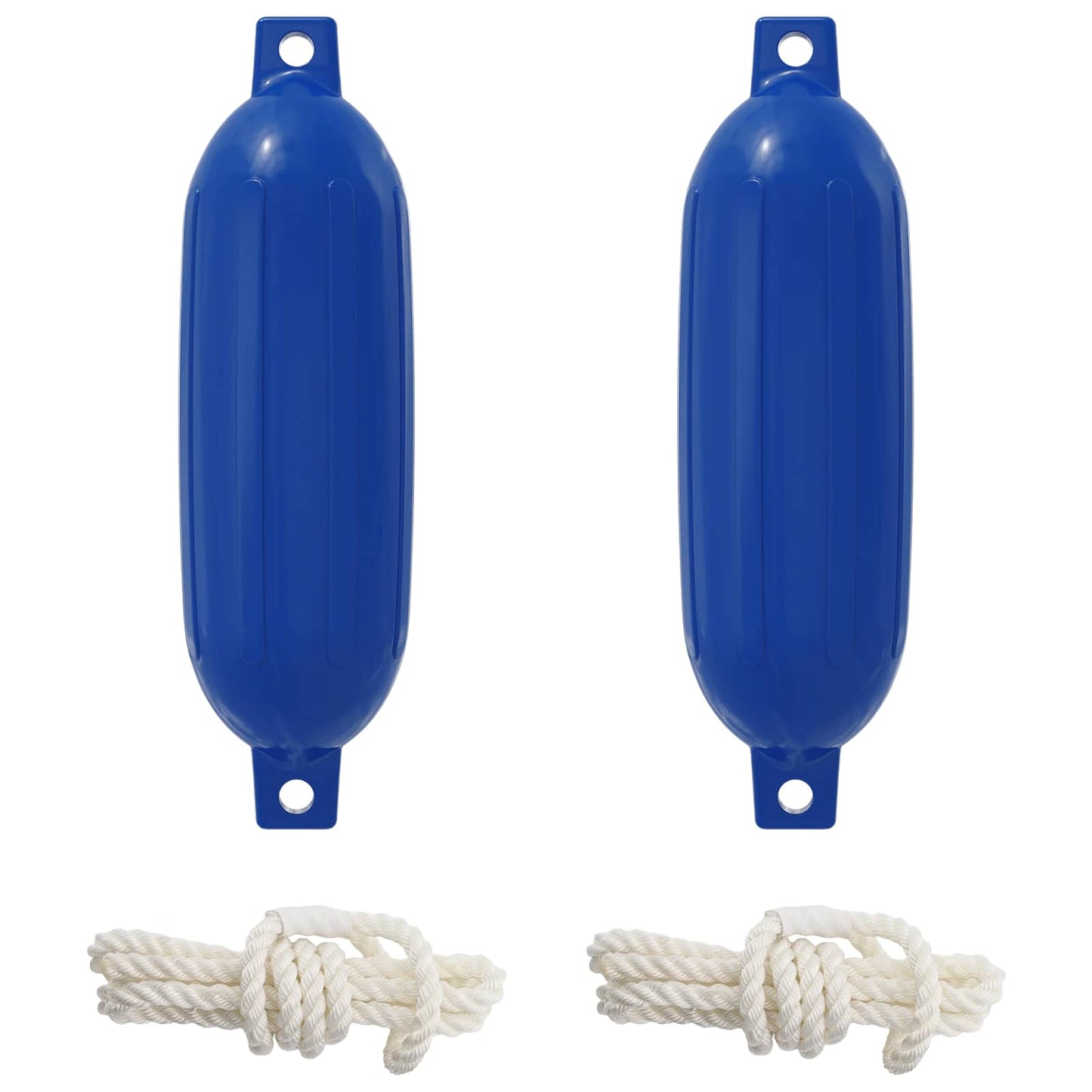 Hajó 2 db Ø 11 x 40 cm Kék PVC